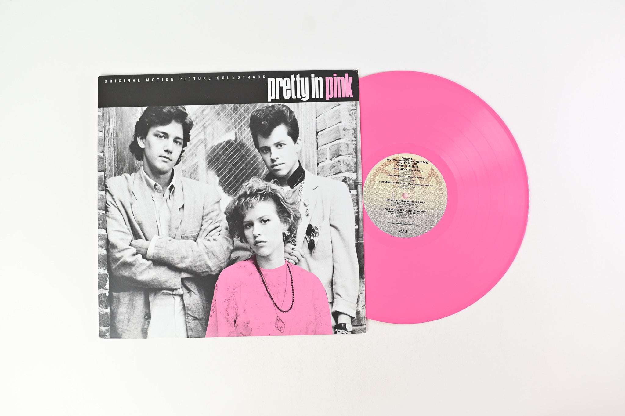 Various - Pretty In Pink on A&M Records - Pink Vinyl