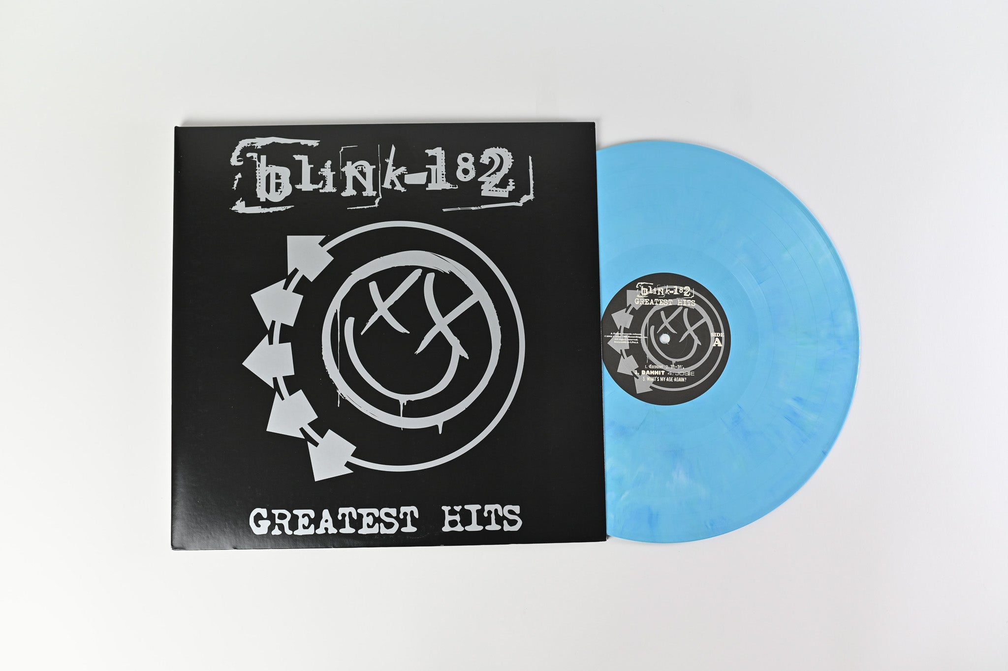 Blink-182 - Greatest Hits Reissue on Blue & Green Marble Vinyl on Geffen Records