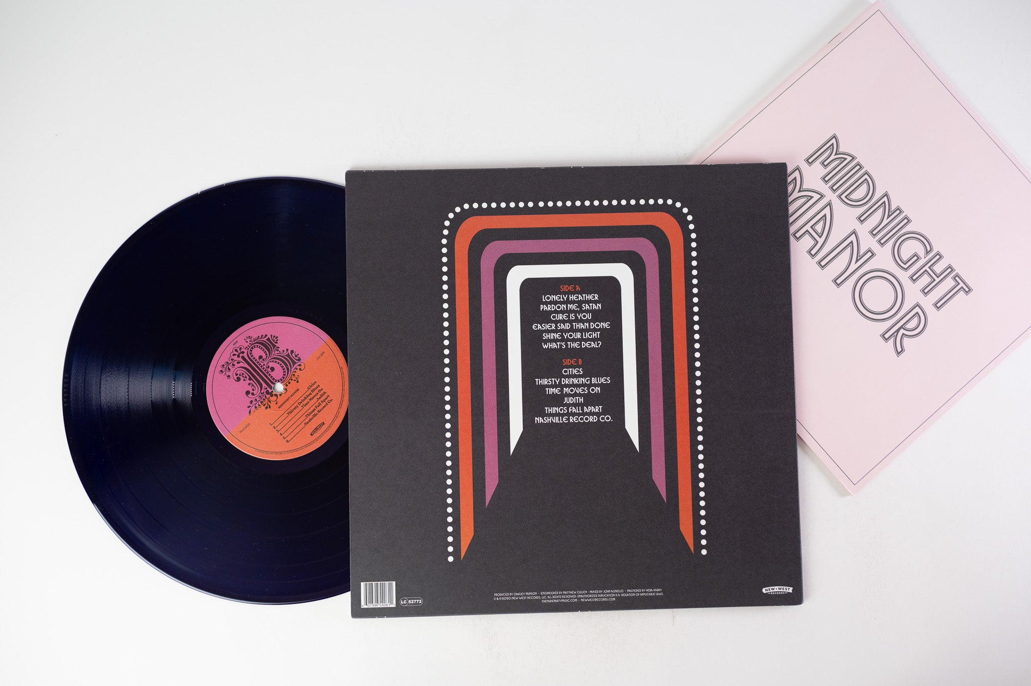 The Nude Party - Midnight Manor on New West Records - Purple Vinyl