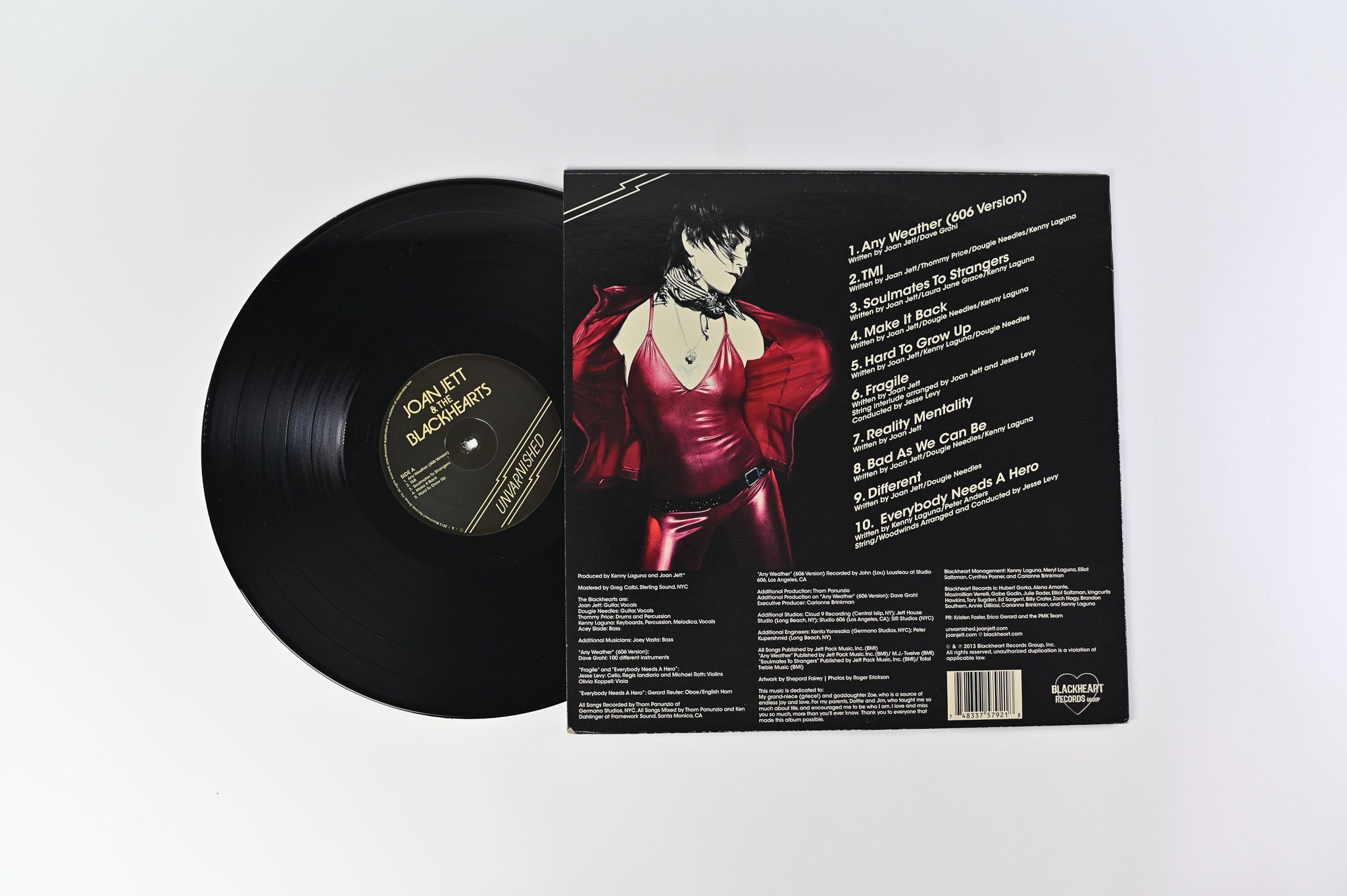 Joan Jett & The Blackhearts - Unvarnished on Blackheart Records