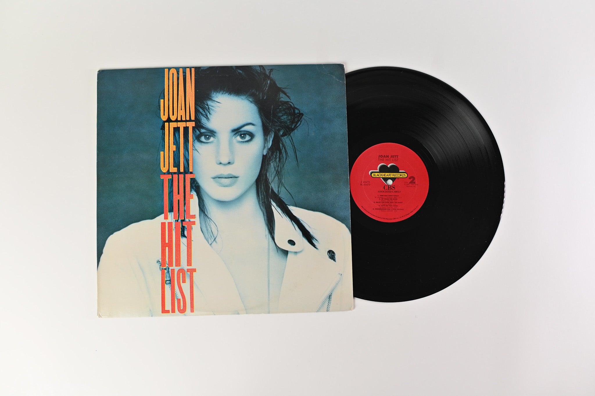 Joan Jett - The Hit List on CBS/Blackheart Records