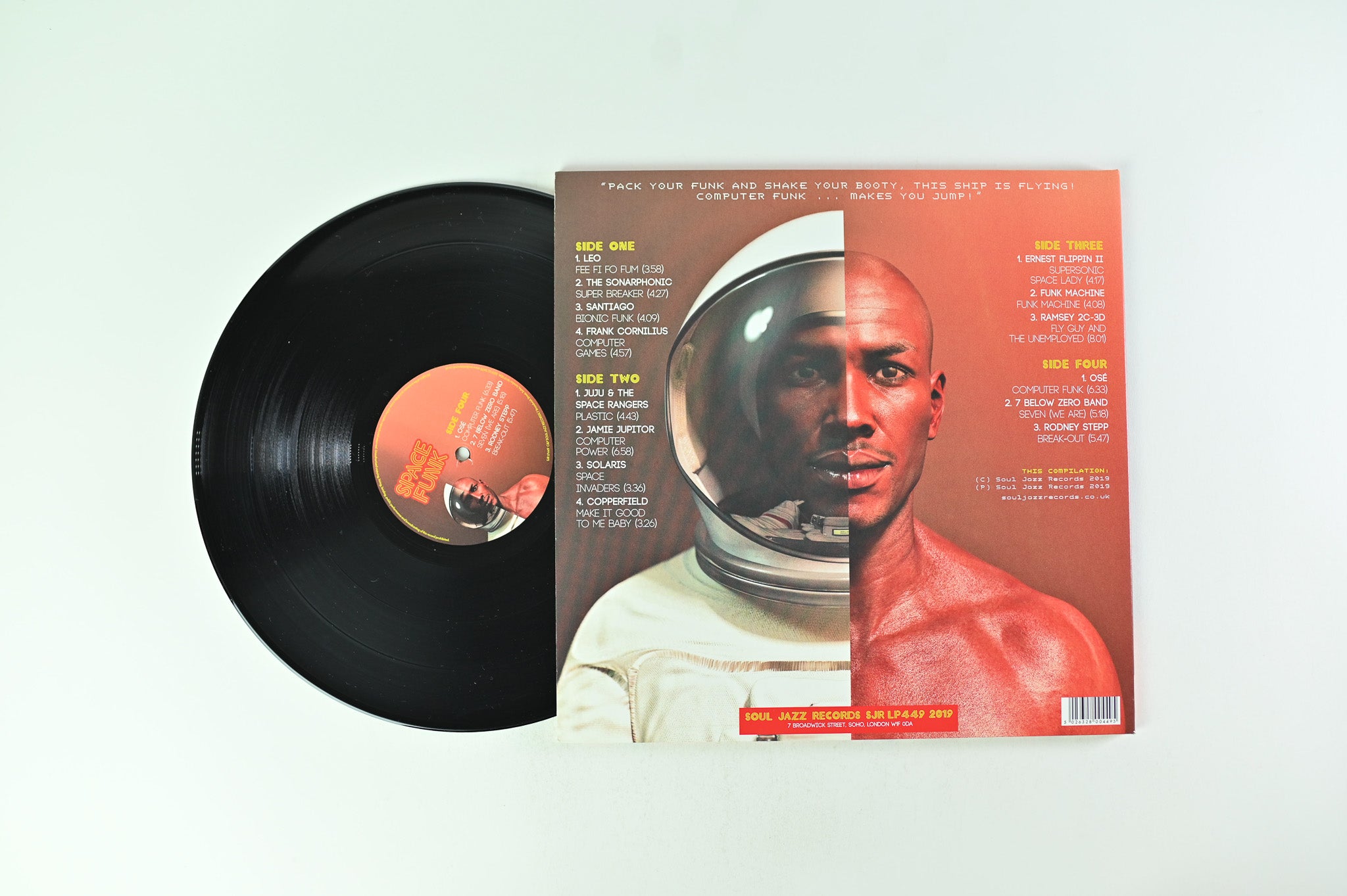 Various - Space Funk (Afro Futurist Electro Funk In Space 1976-84) on Soul Jazz Records