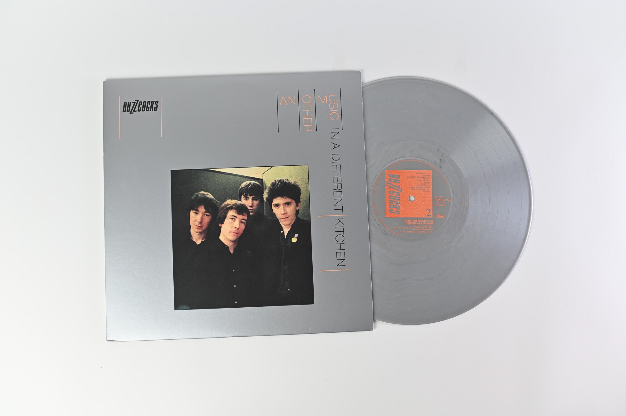 Buzzcocks - Another Music In A Different Kitchen Reissue on Silver Vinyl on Domino