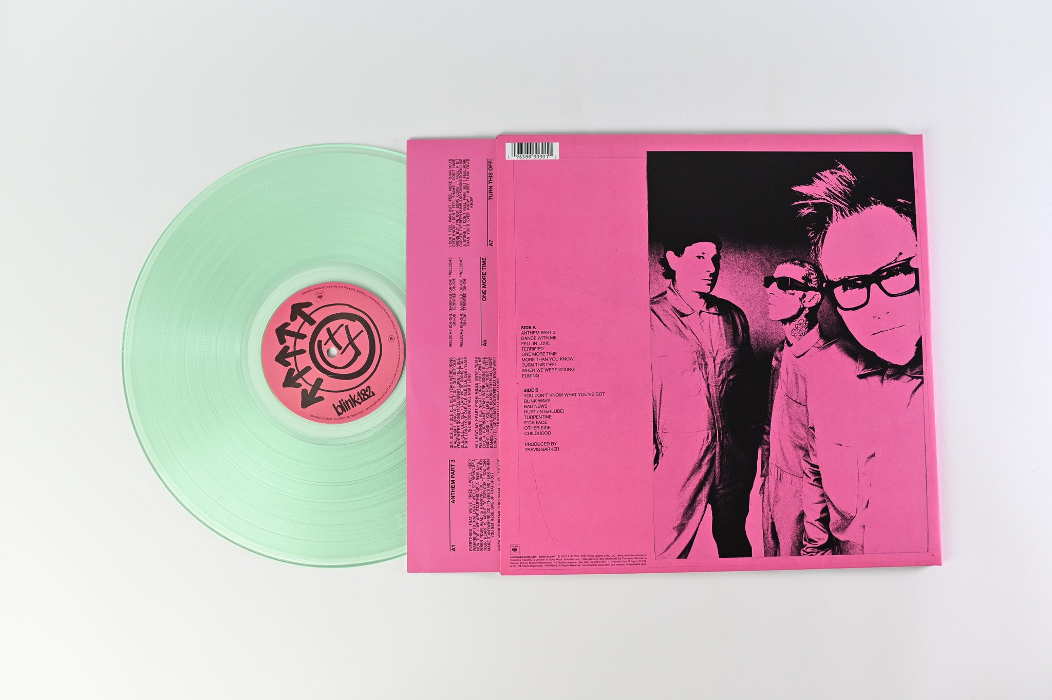 Blink-182 - One More Time...Coke Bottle Clear Vinyl on Columbia