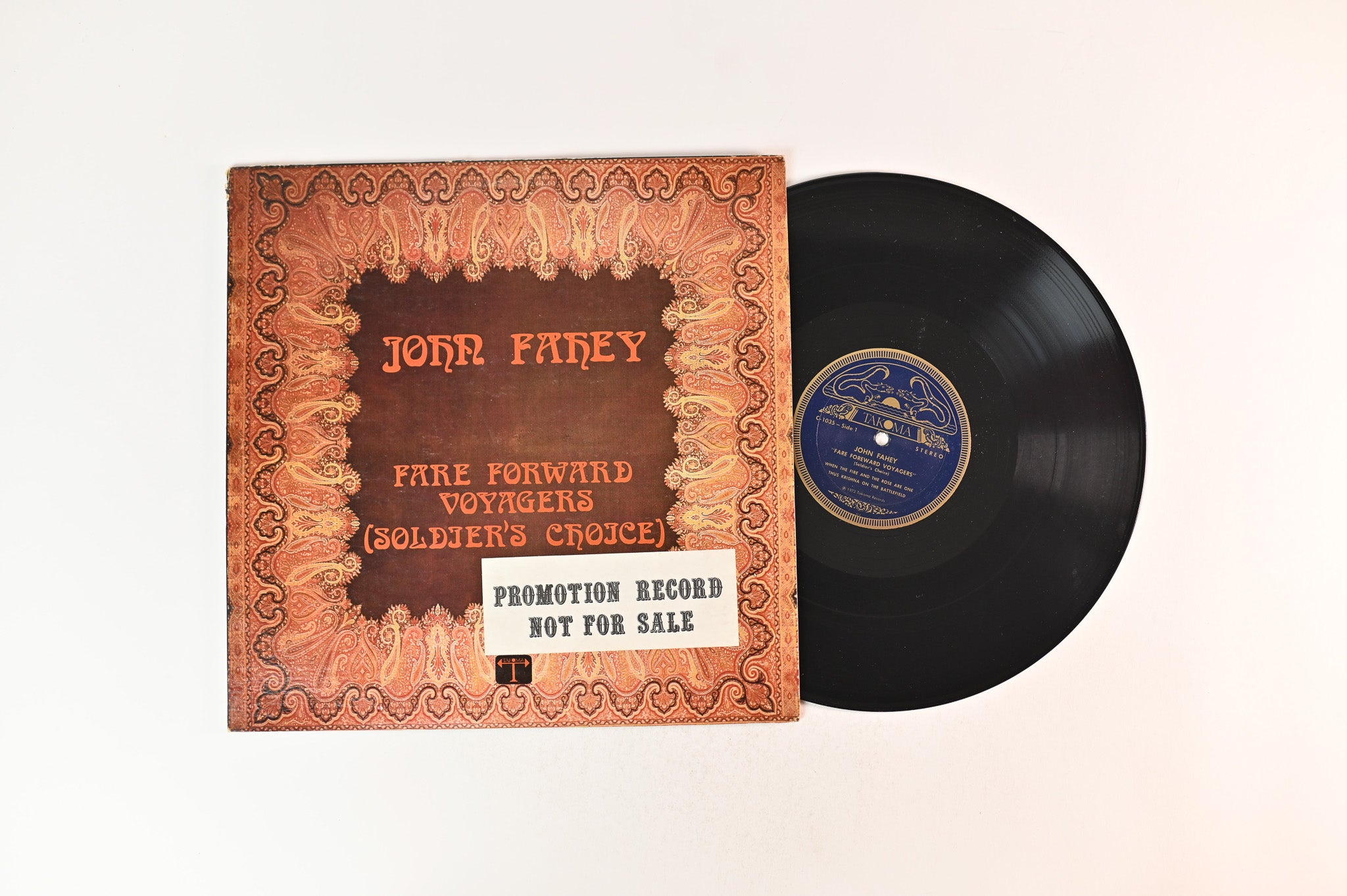 John Fahey - Fare Forward Voyagers (Soldier's Choice) on Takoma