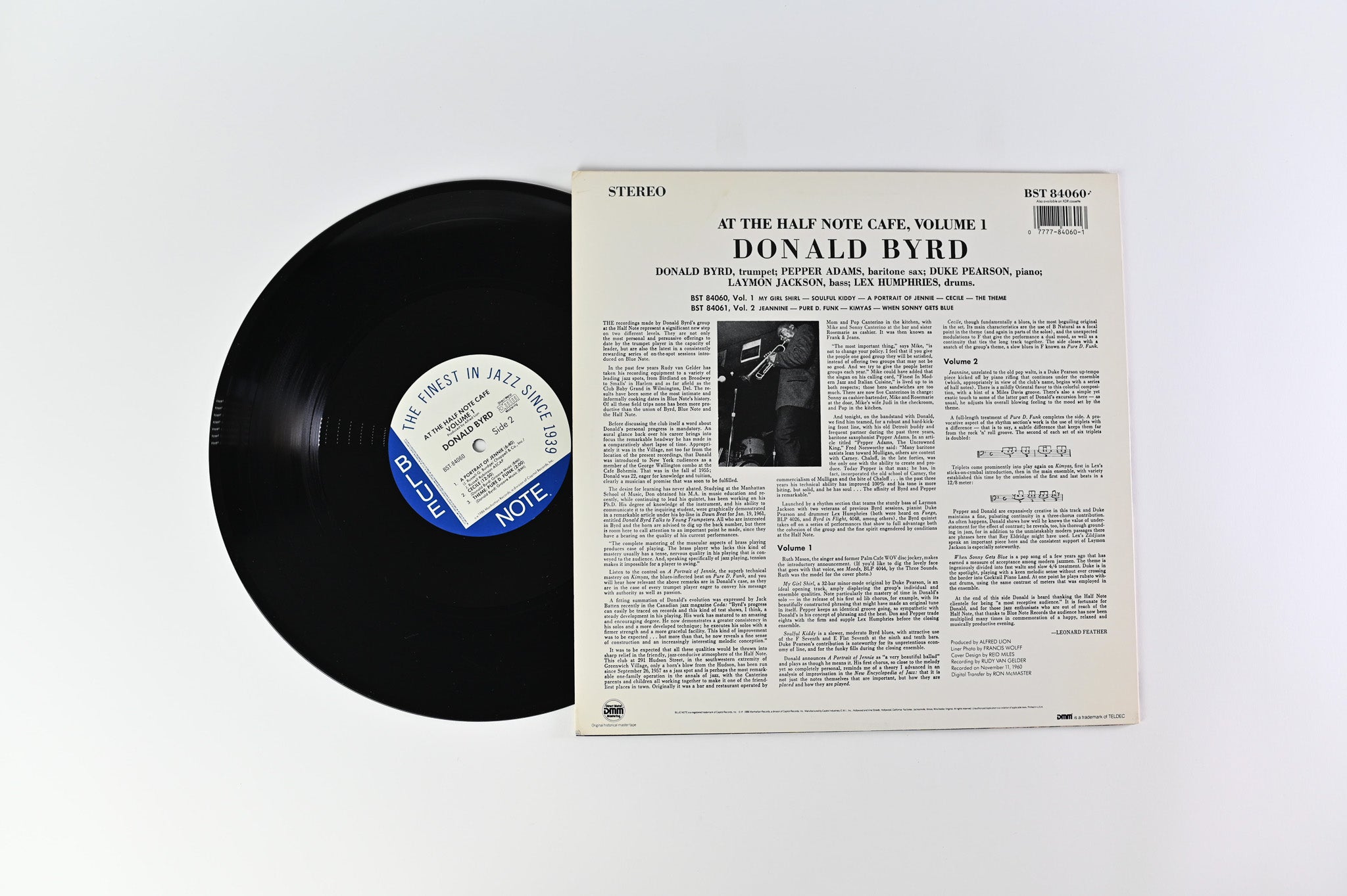 Donald Byrd - At The Half Note Cafe, Vol. 1 Reissue on Blue Note