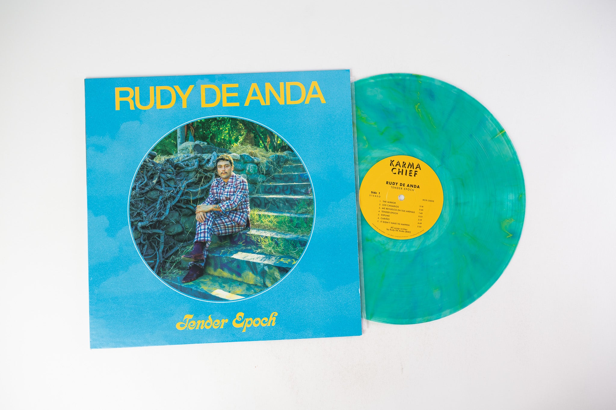 Rudy De Anda - Tender Epoch on Karma Chief Records - Random Color