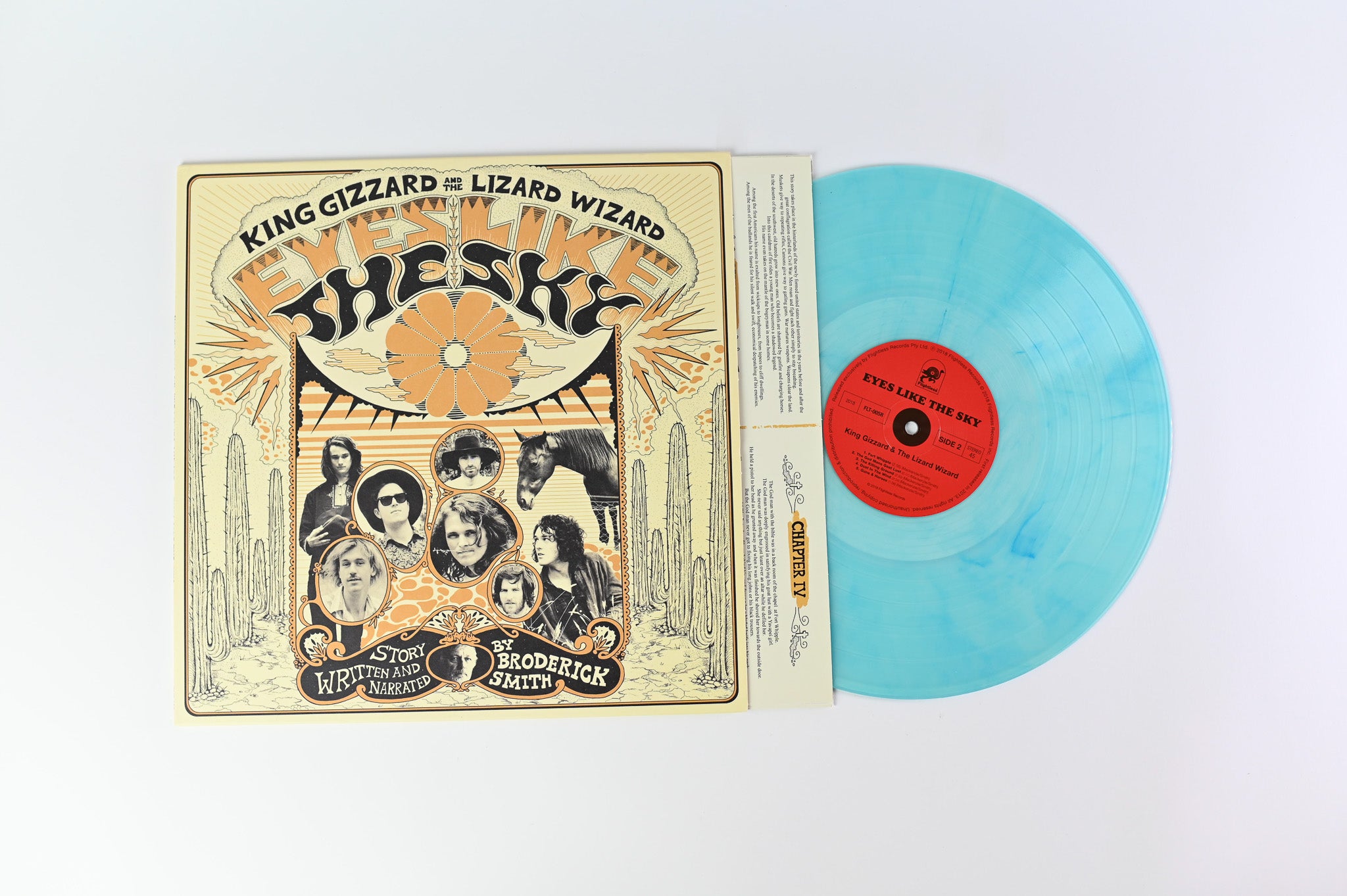 King Gizzard And The Lizard Wizard - Eyes Like The Sky Limited Reissue on Flightless Gun Smoke Vinyl