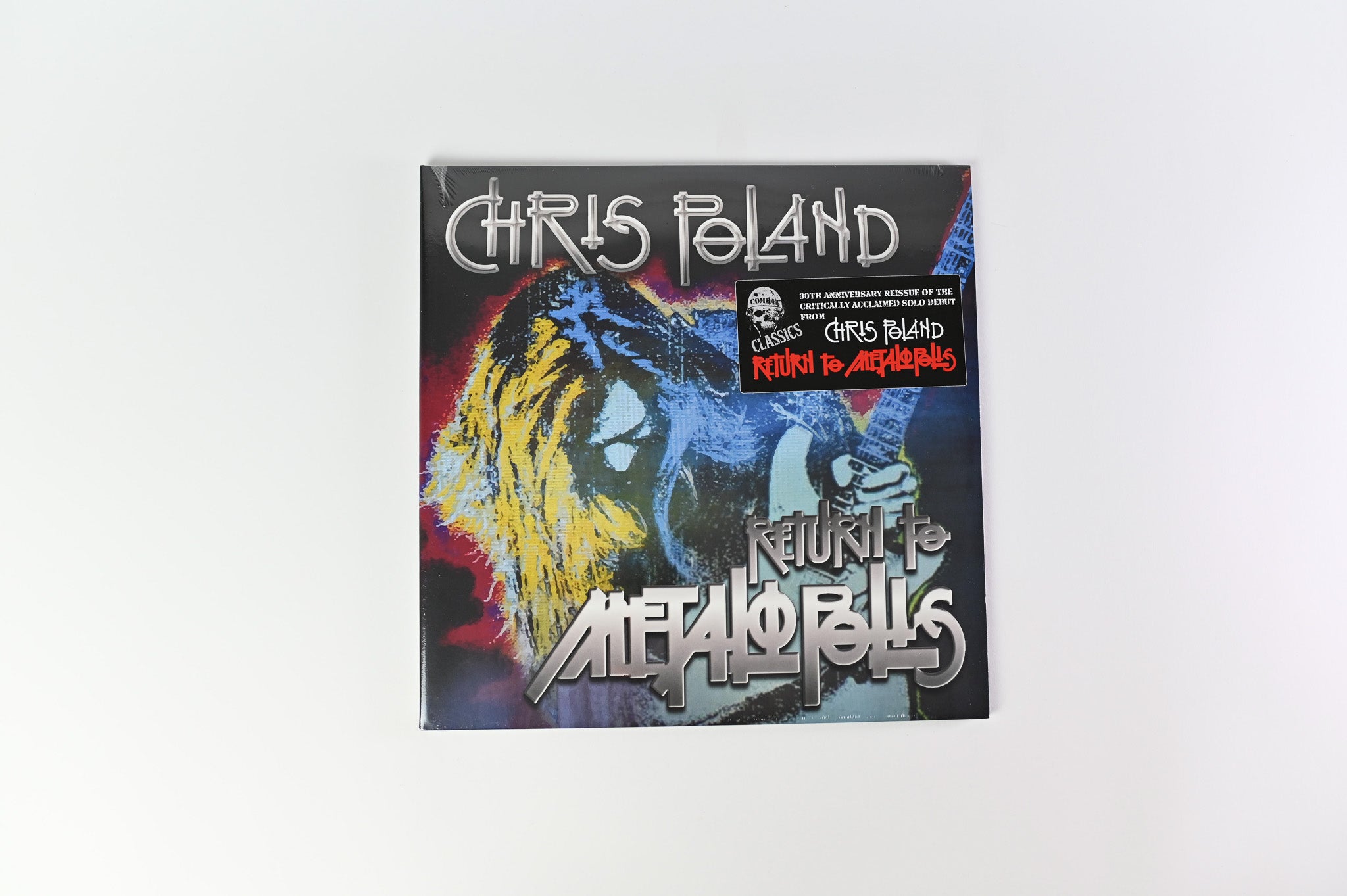 Chris Poland - Return To Metalopolis SEALED Reissue on Combat
