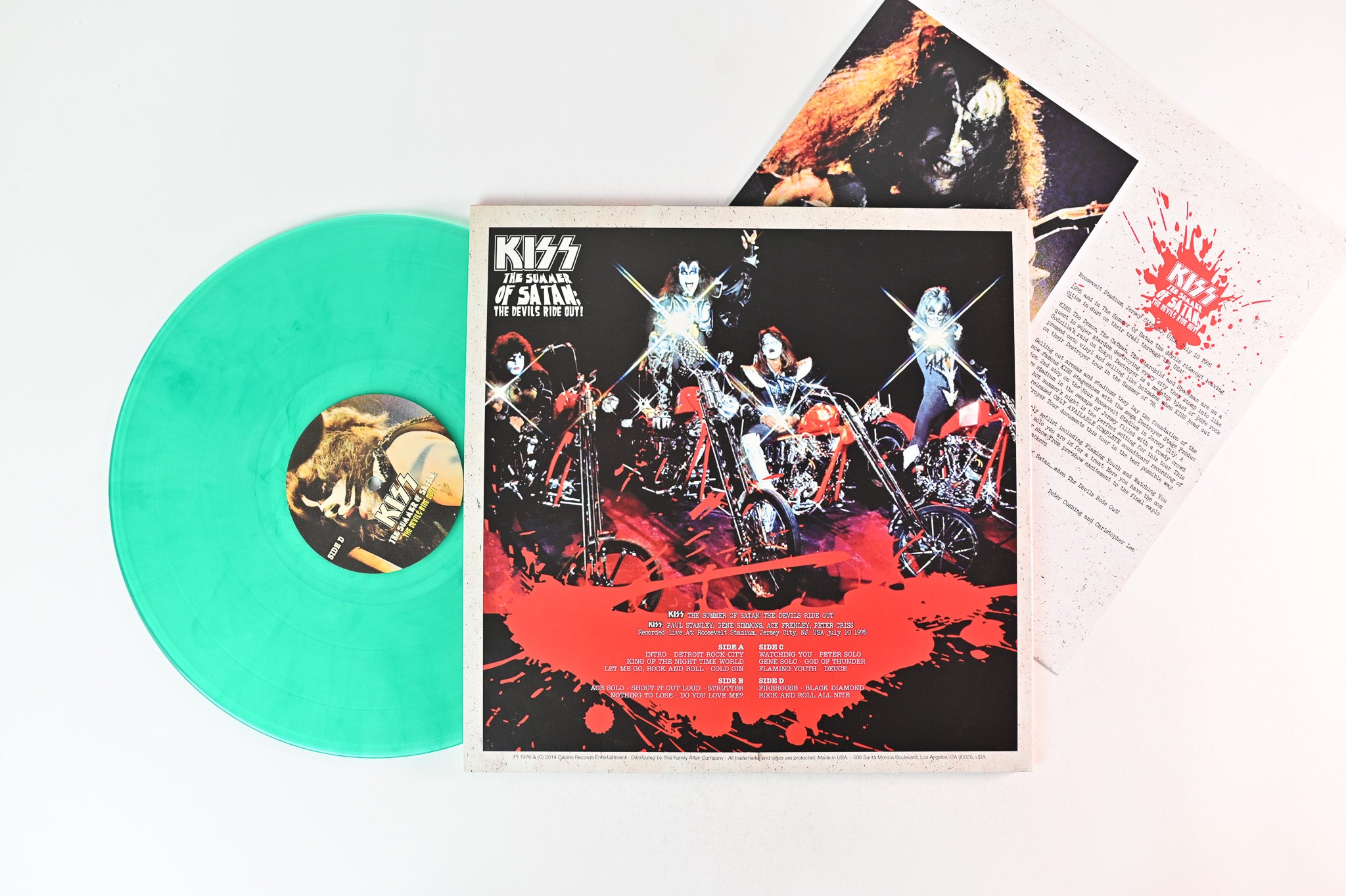 Kiss - The Summer Of Satan: The Devils Ride Out ! ‎Unofficial Pressing