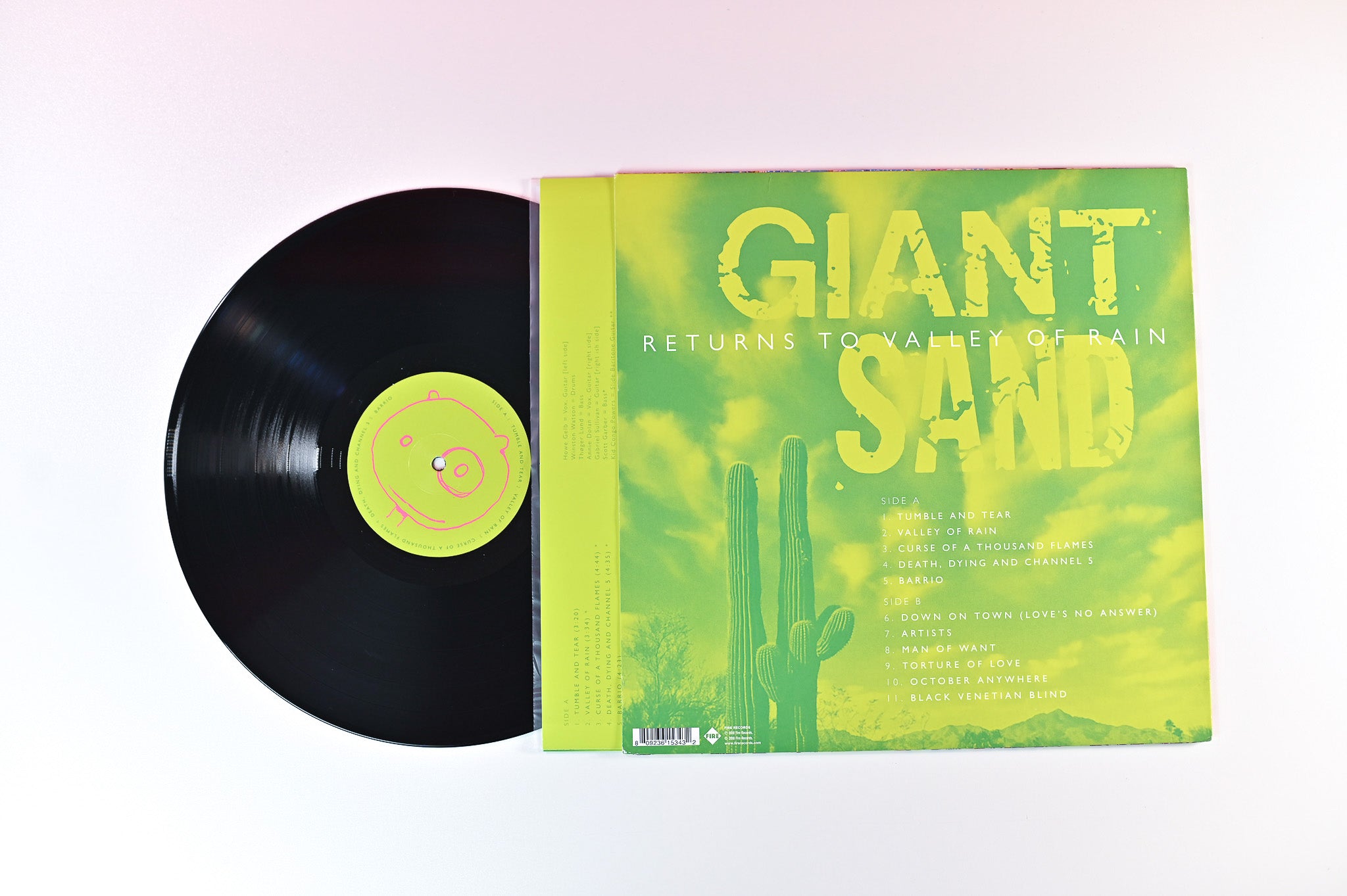 Giant Sand - Returns To Valley Of Rain on Fire Records