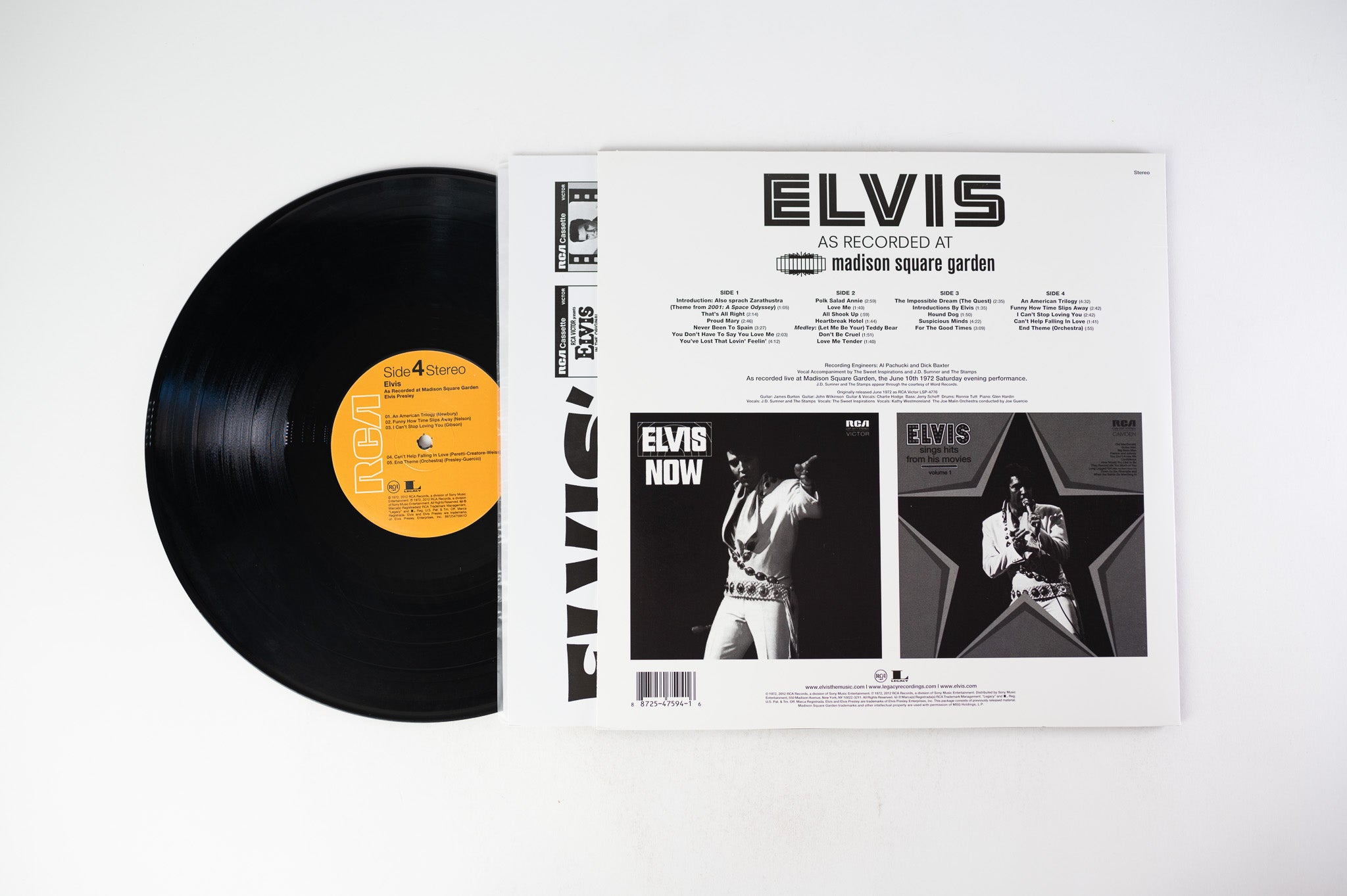 Elvis Presley - Elvis As Recorded At Madison Square Garden on Legacy / RCA
