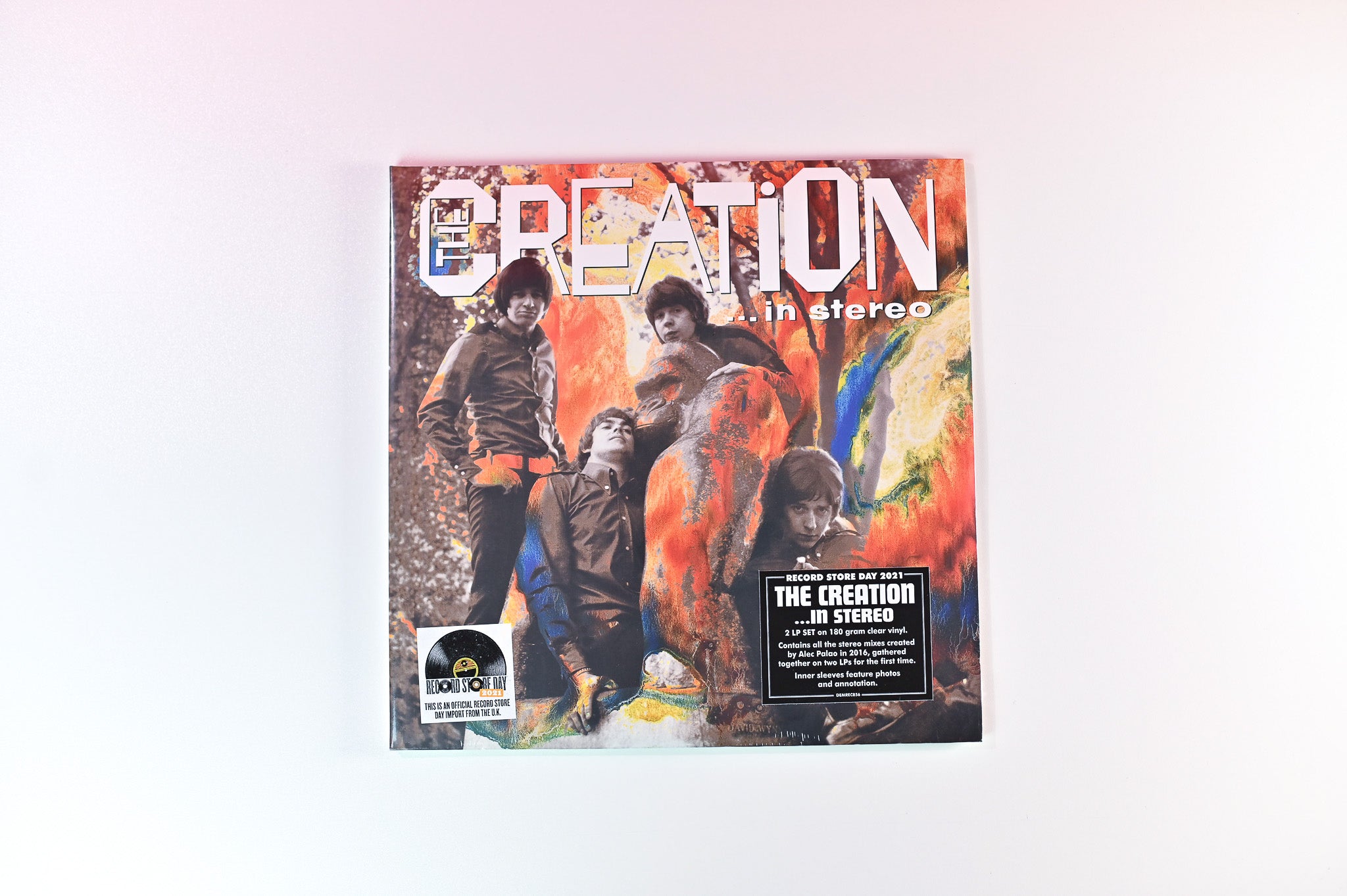 The Creation - In Stereo on Demon Records - Clear Vinyl Sealed