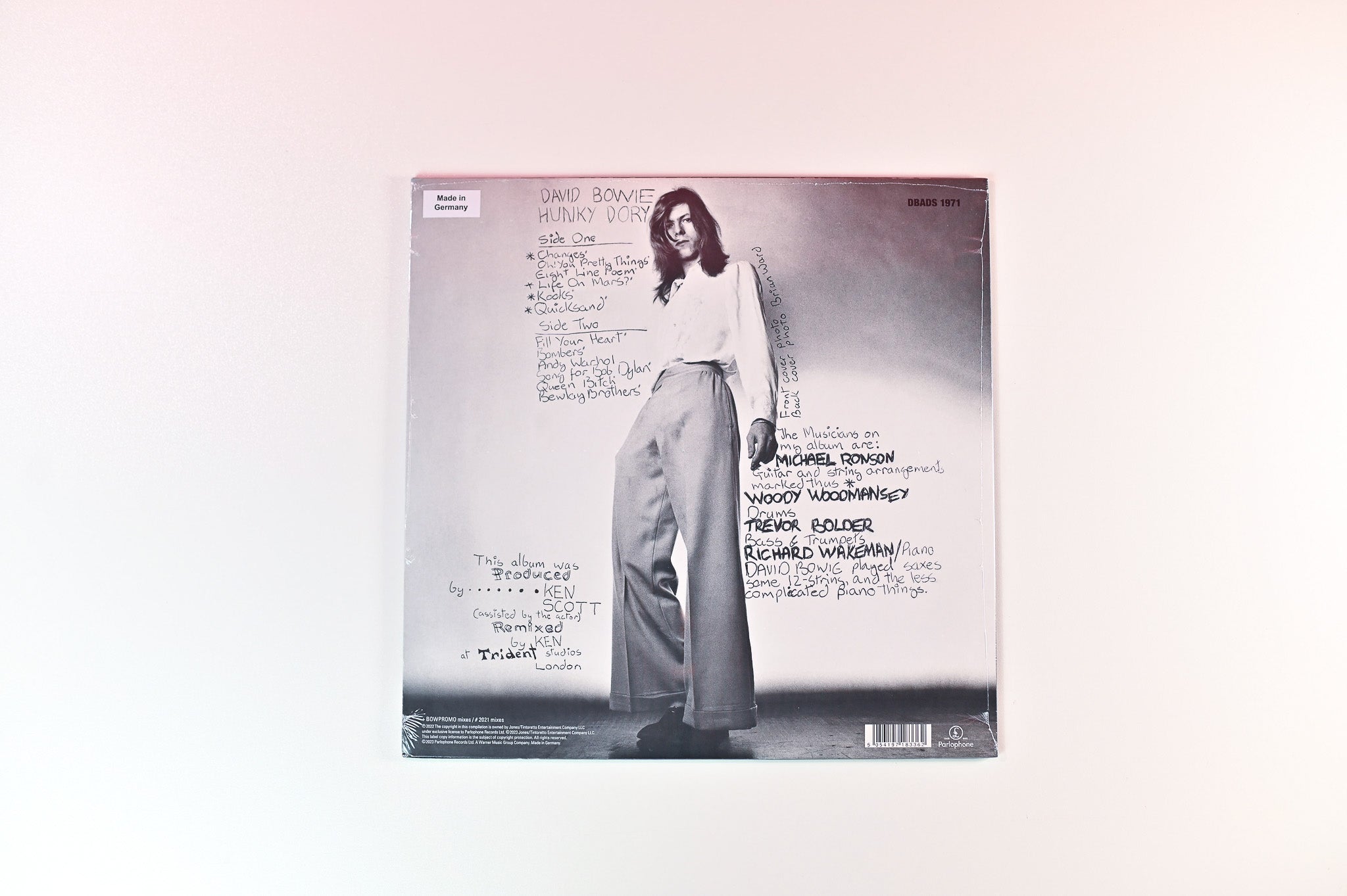 David Bowie - A Divine Symmetry (An Alternative Journey Through Hunky Dory) on Parlophone - Sealed