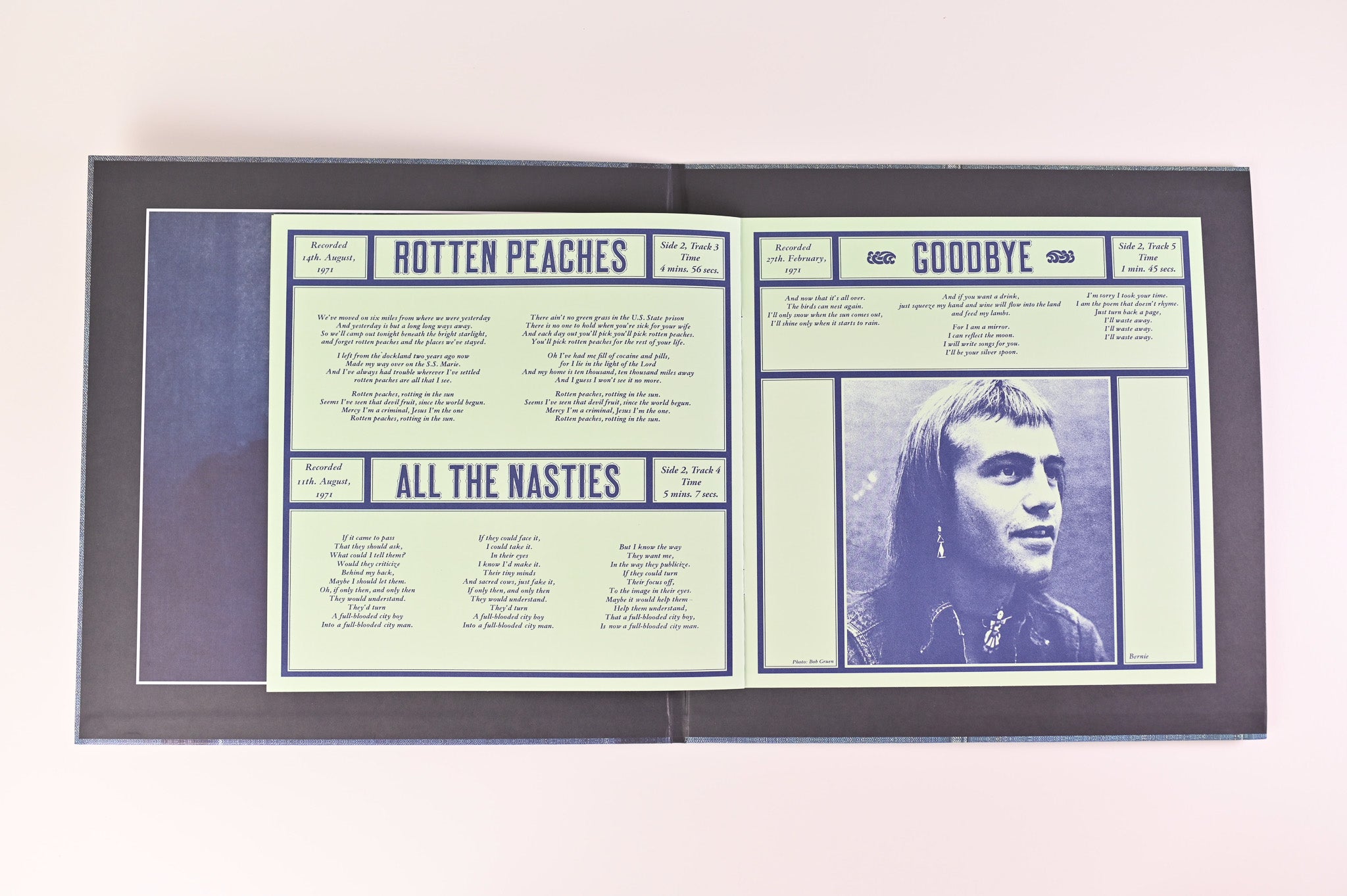 Elton John - Madman Across The Water Vinyl Me Please Ltd Numbered Blue Jean Baby Vinyl Reissue