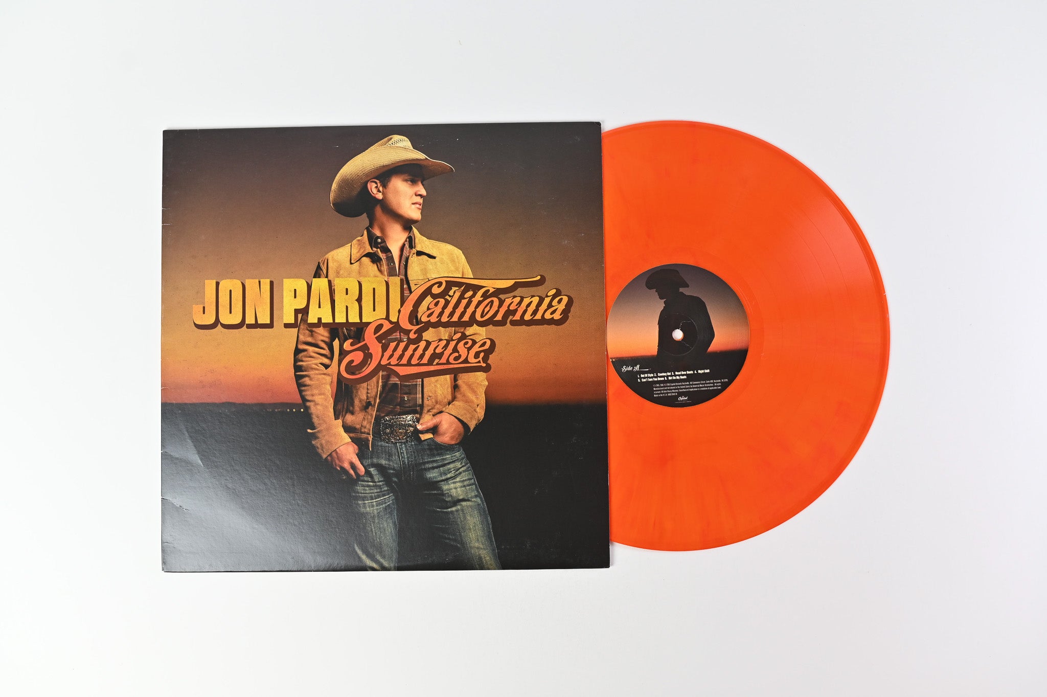 Jon Pardi - California Sunrise on Capitol Ltd Orange Vinyl