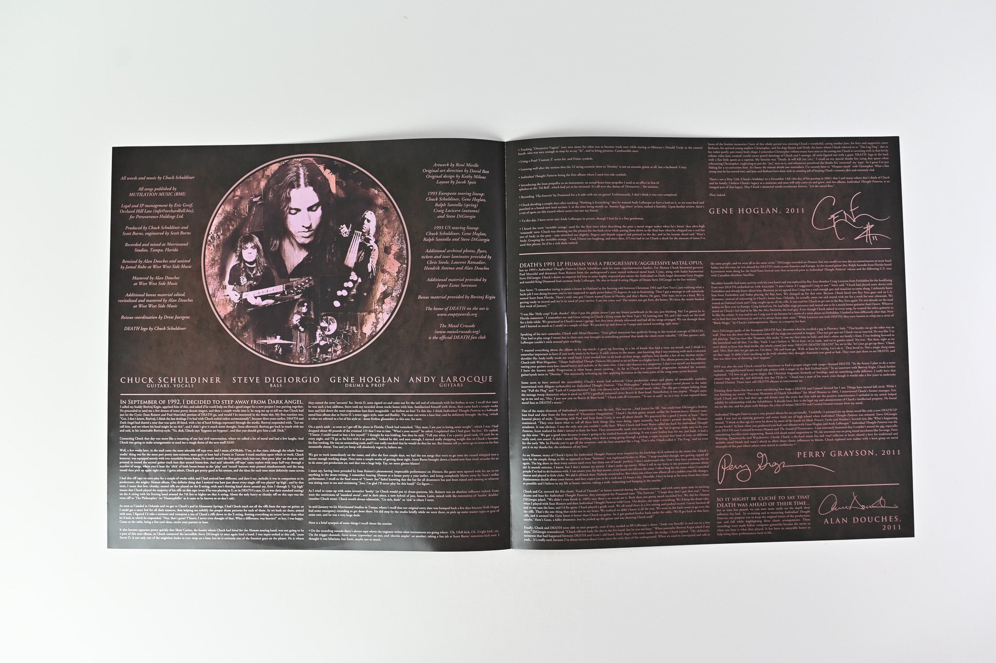 Death - Individual Thought Patterns on Relapse Remix Reissue