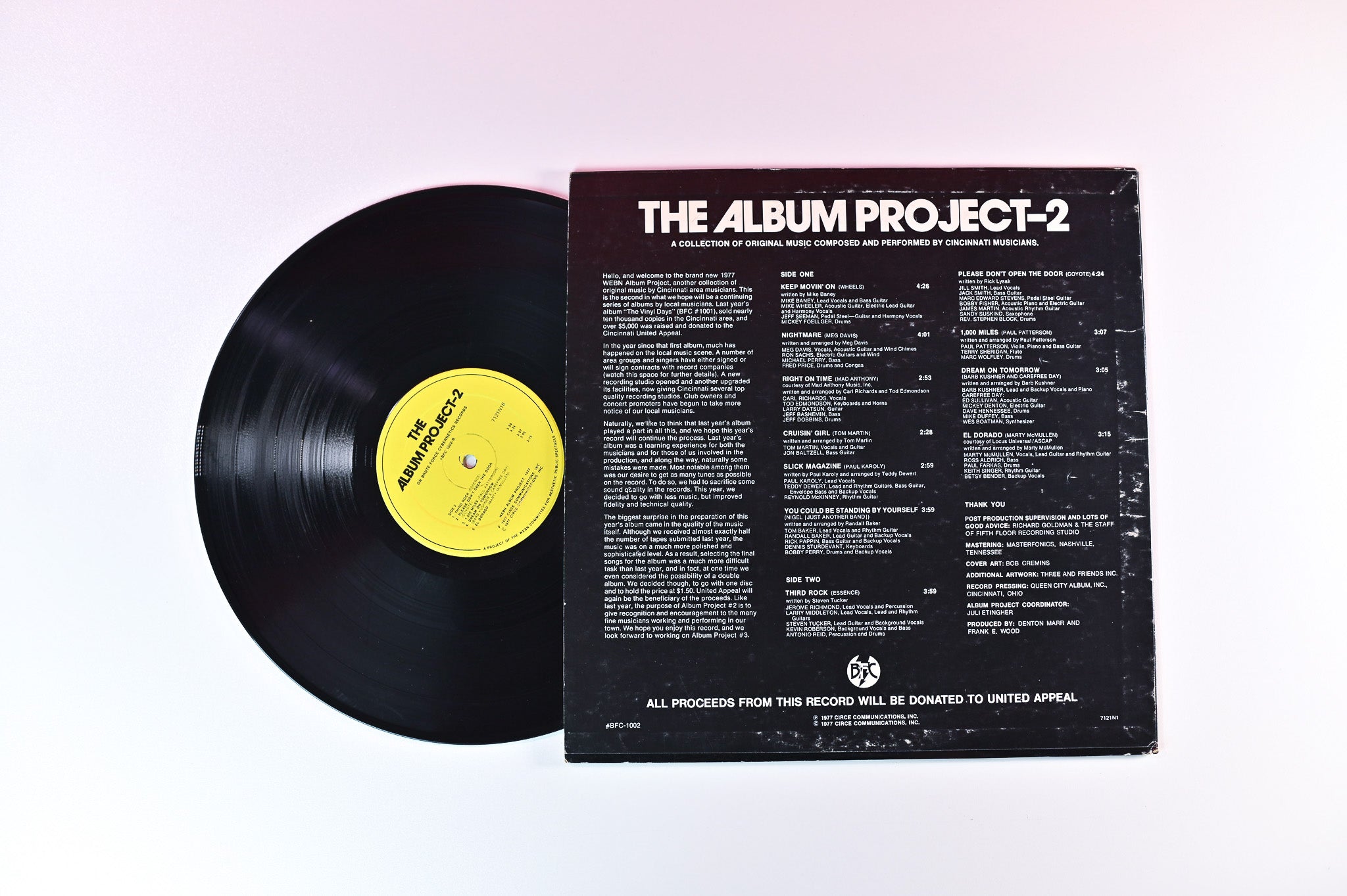 Various - WEBN - The Album Project #2 on Brute Force Cybernetics Records