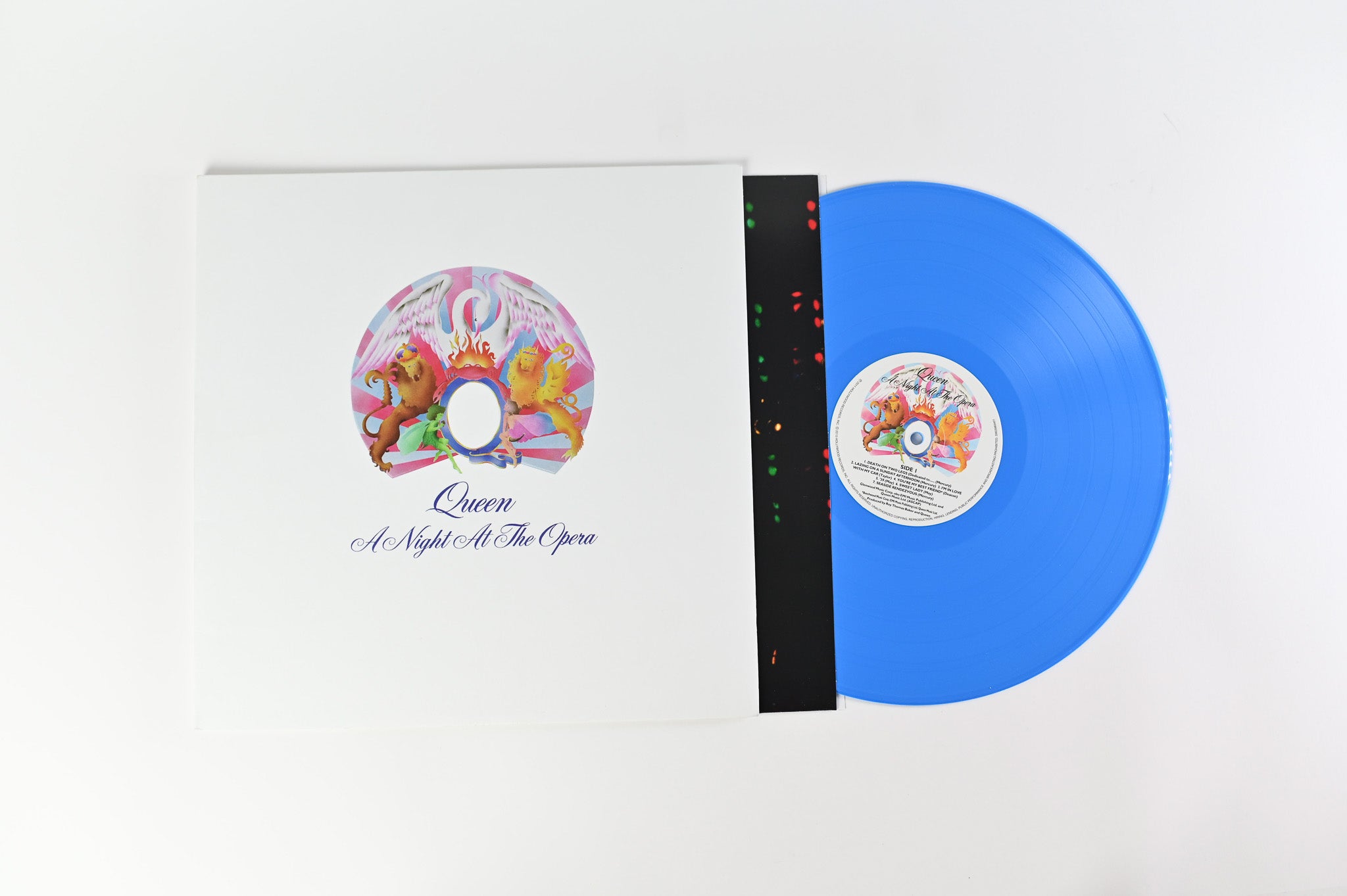 Queen - A Night At The Opera on Hollywood Records Blue Vinyl