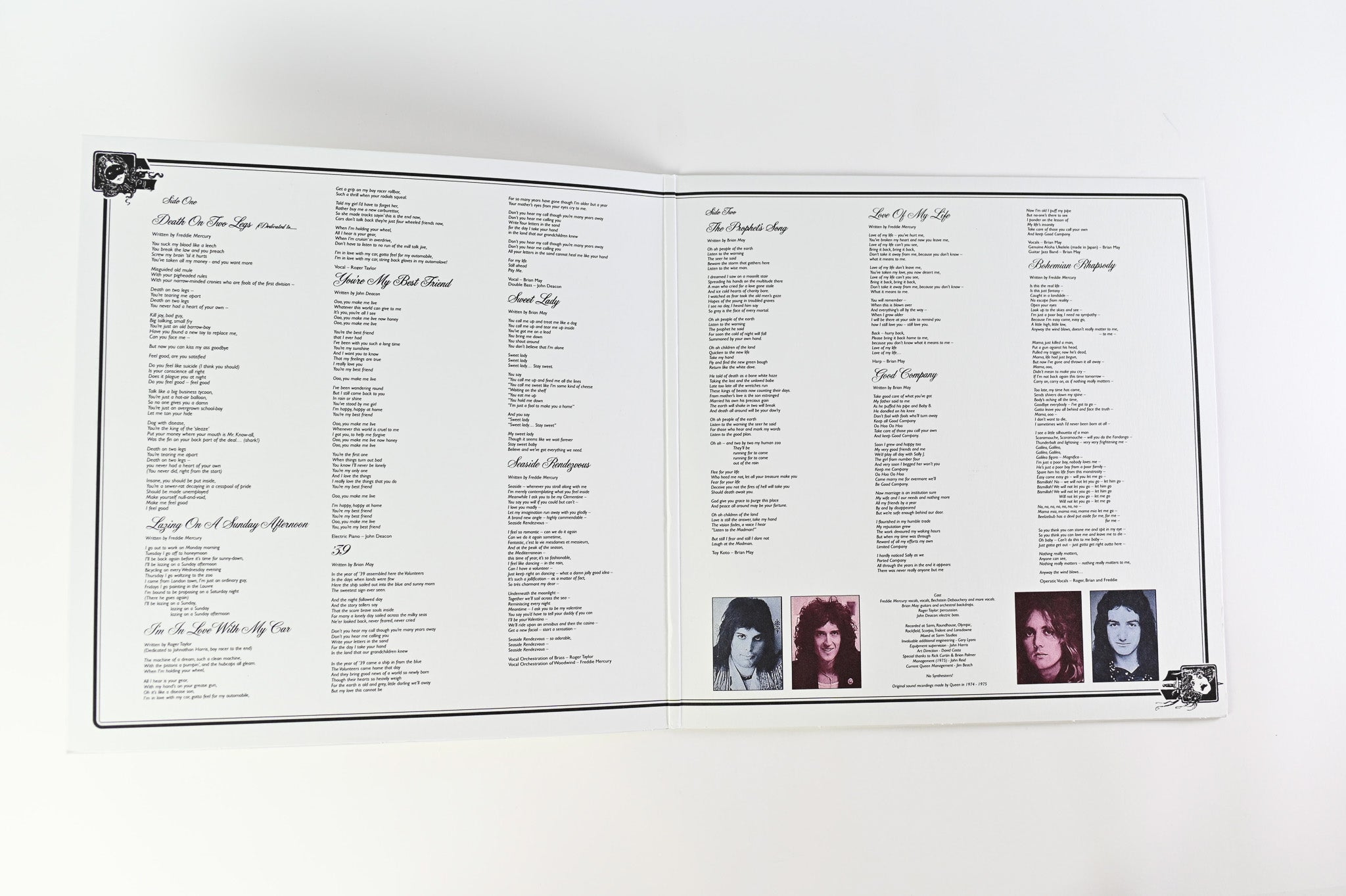 Queen - A Night At The Opera on Hollywood Records Blue Vinyl