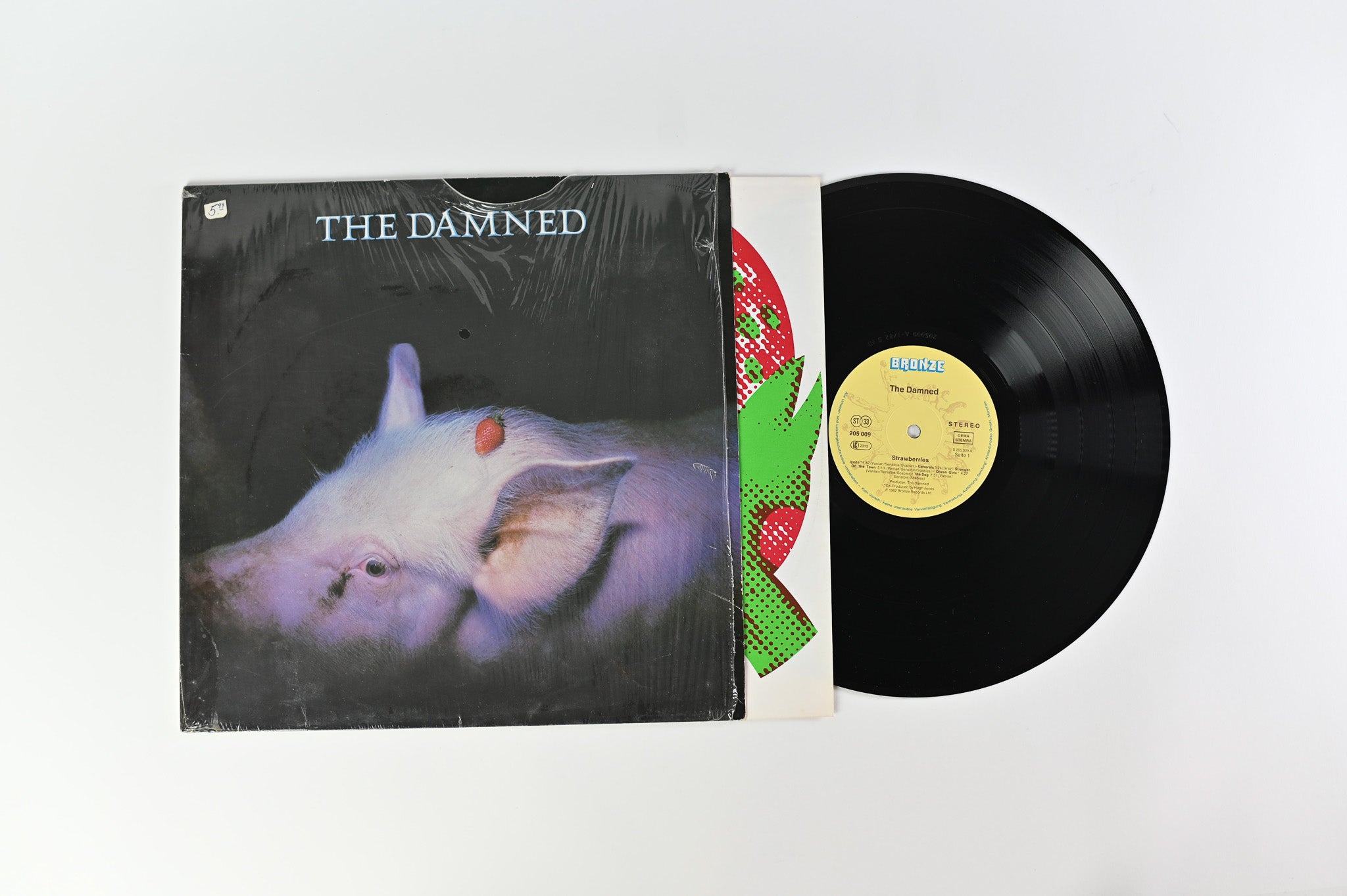 The Damned - Strawberries on Bronze Records