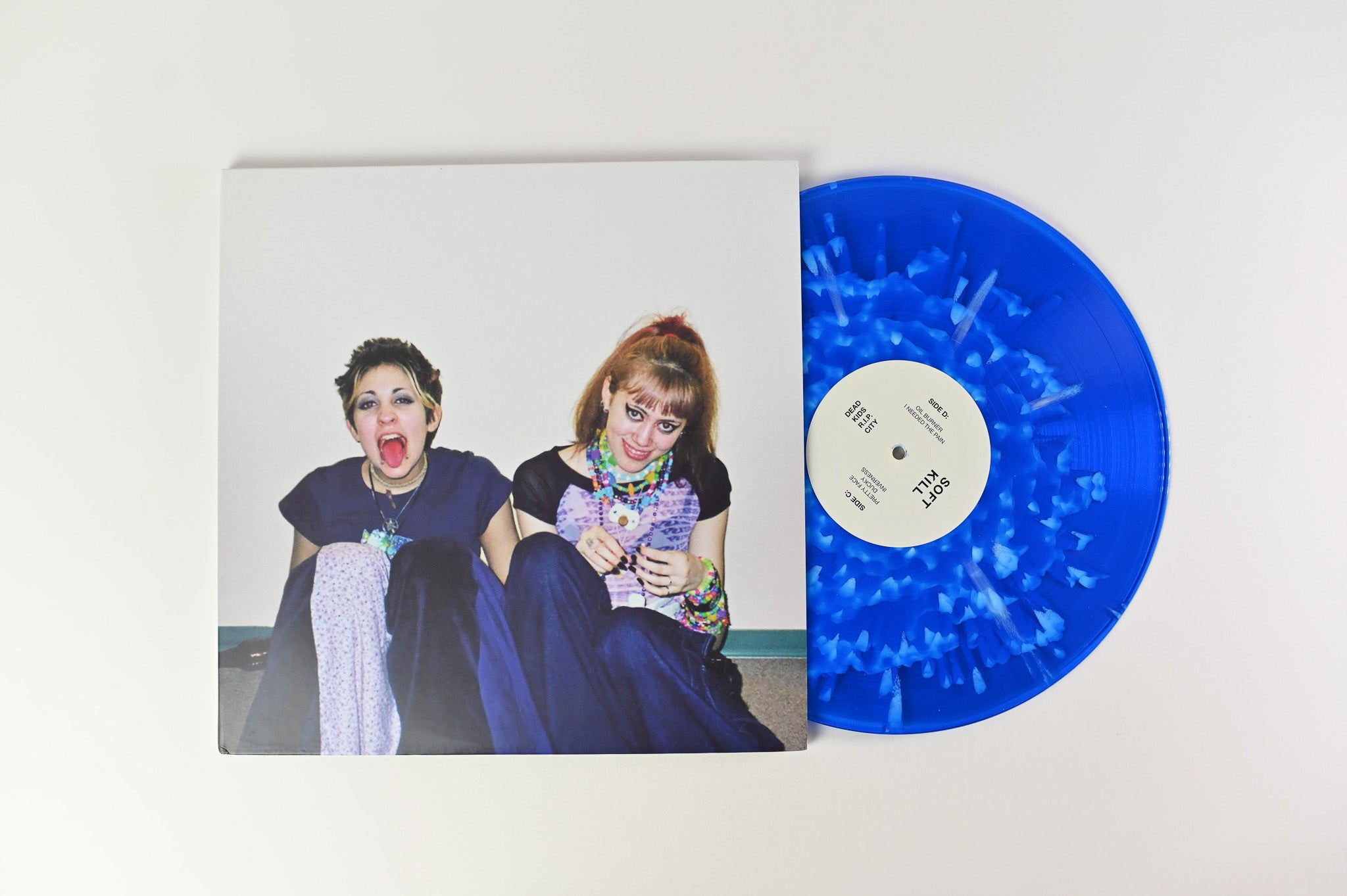 Soft Kill - Dead Kids R.I.P. City on Cercle Social Water Splatter Vinyl
