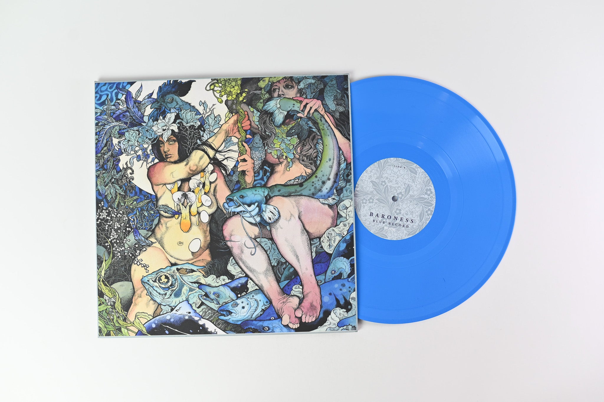Baroness - Blue Record on Relapse Ltd Blue Baby Vinyl