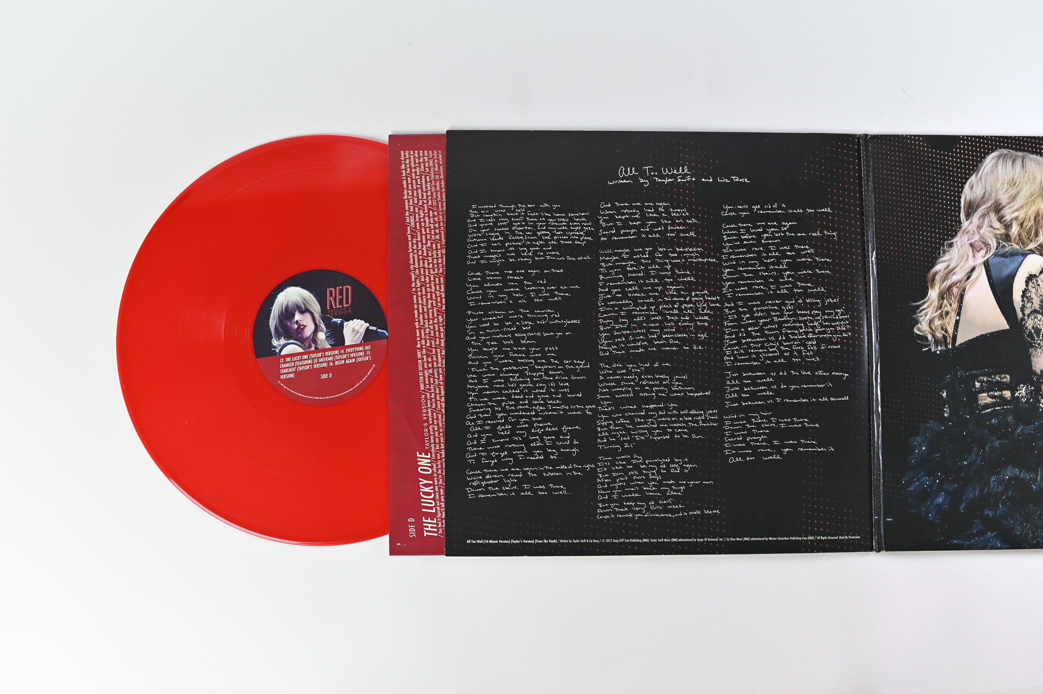 Taylor Swift - Red (Taylor's Version) on Republic Records Red Vinyl 45 RPM