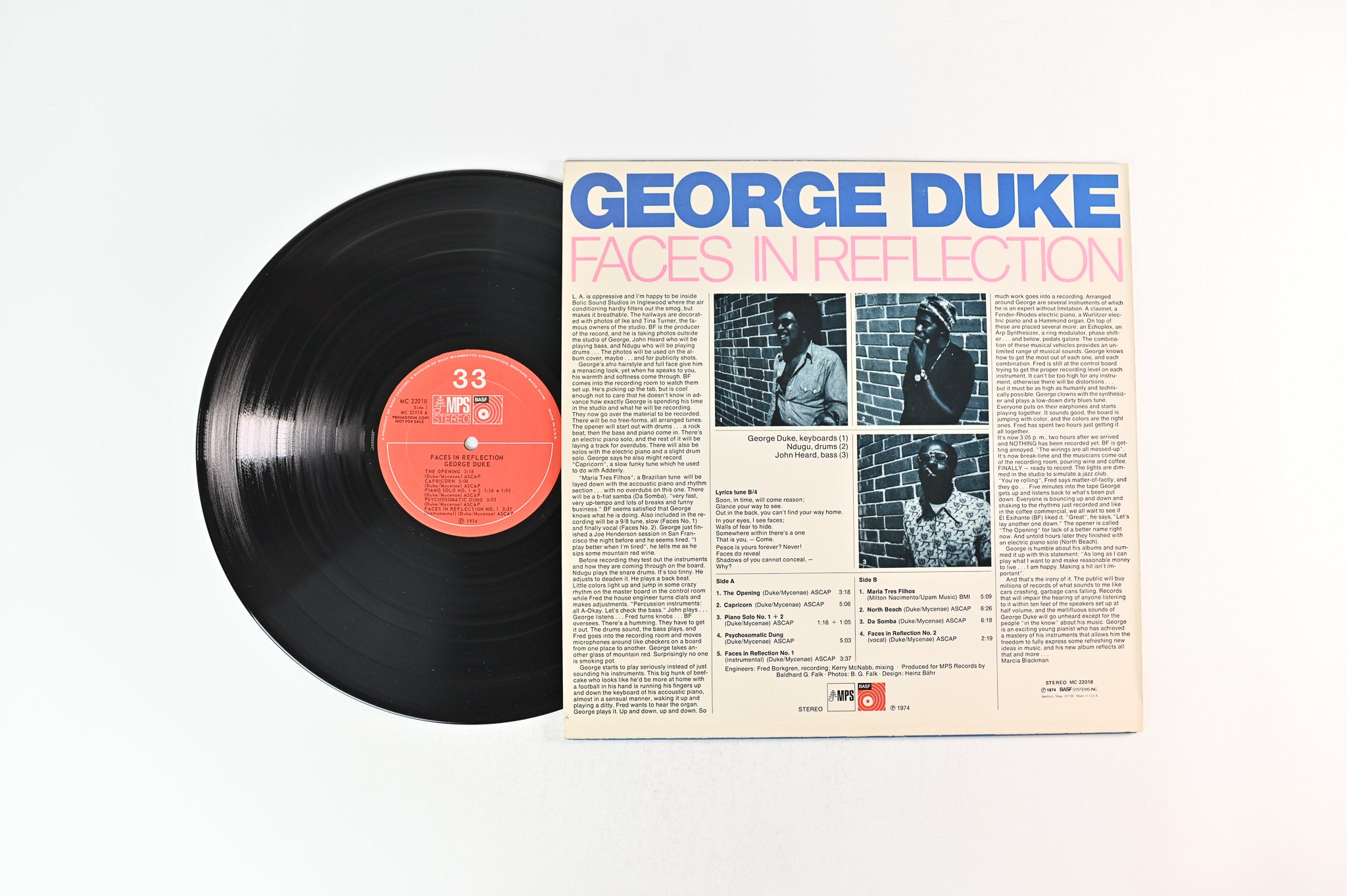 George Duke - Faces In Reflection on MPS Promo