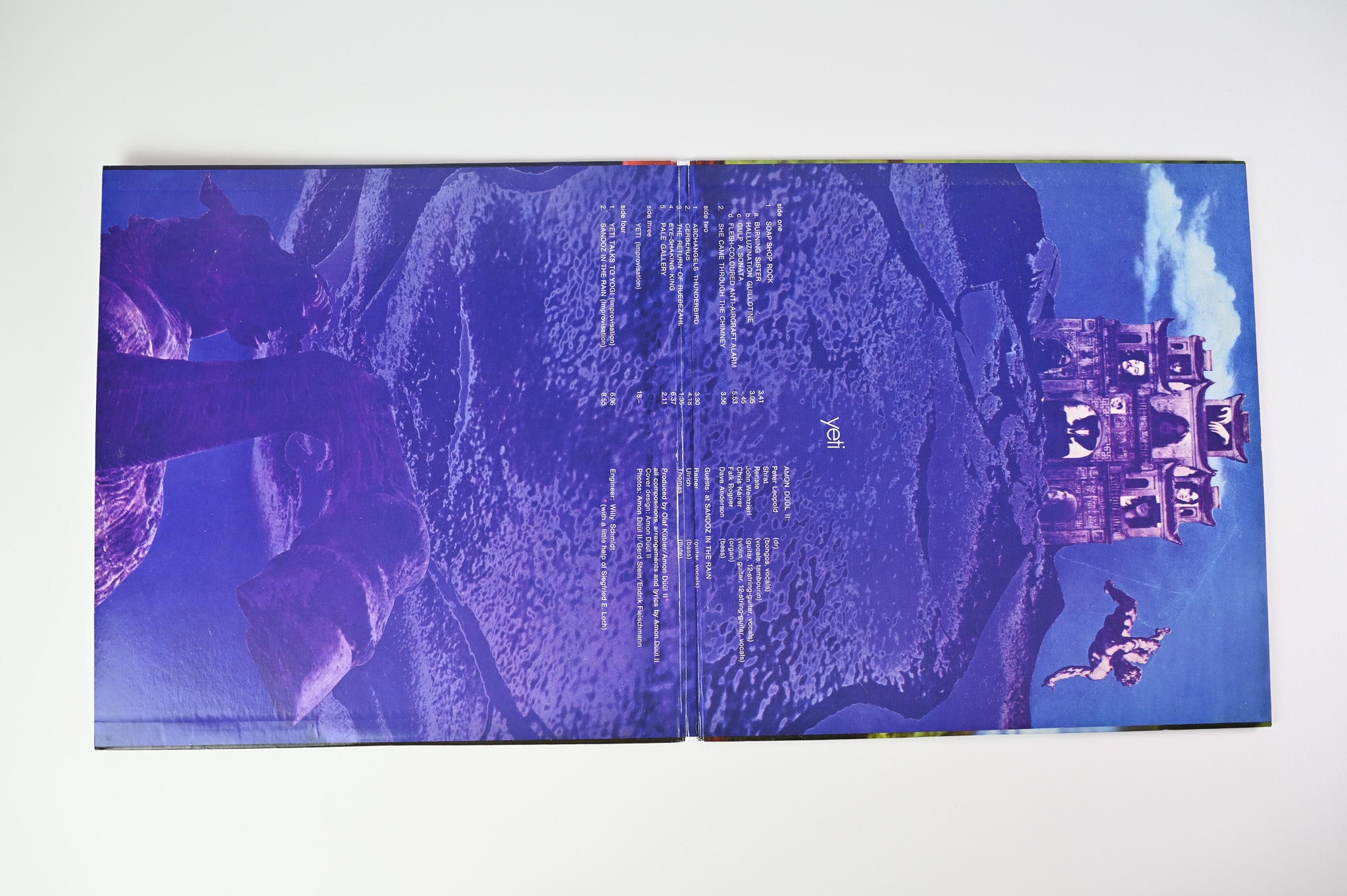 Amon Düül II - Yeti on Purple Pyramid Reissue on Blue Vinyl w/ Lenticu