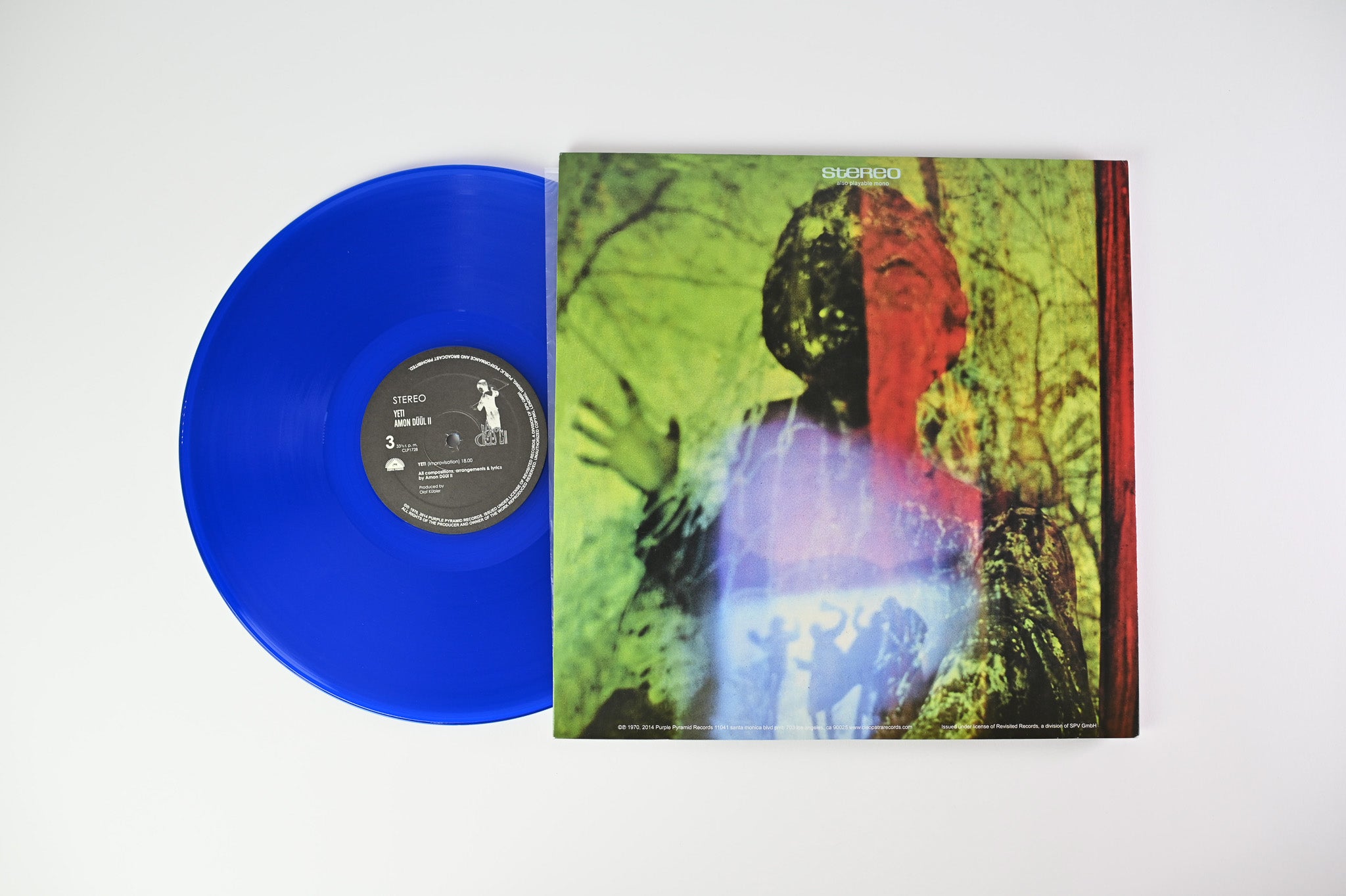 Amon Düül II - Yeti on Purple Pyramid Reissue on Blue Vinyl w/ Lenticu