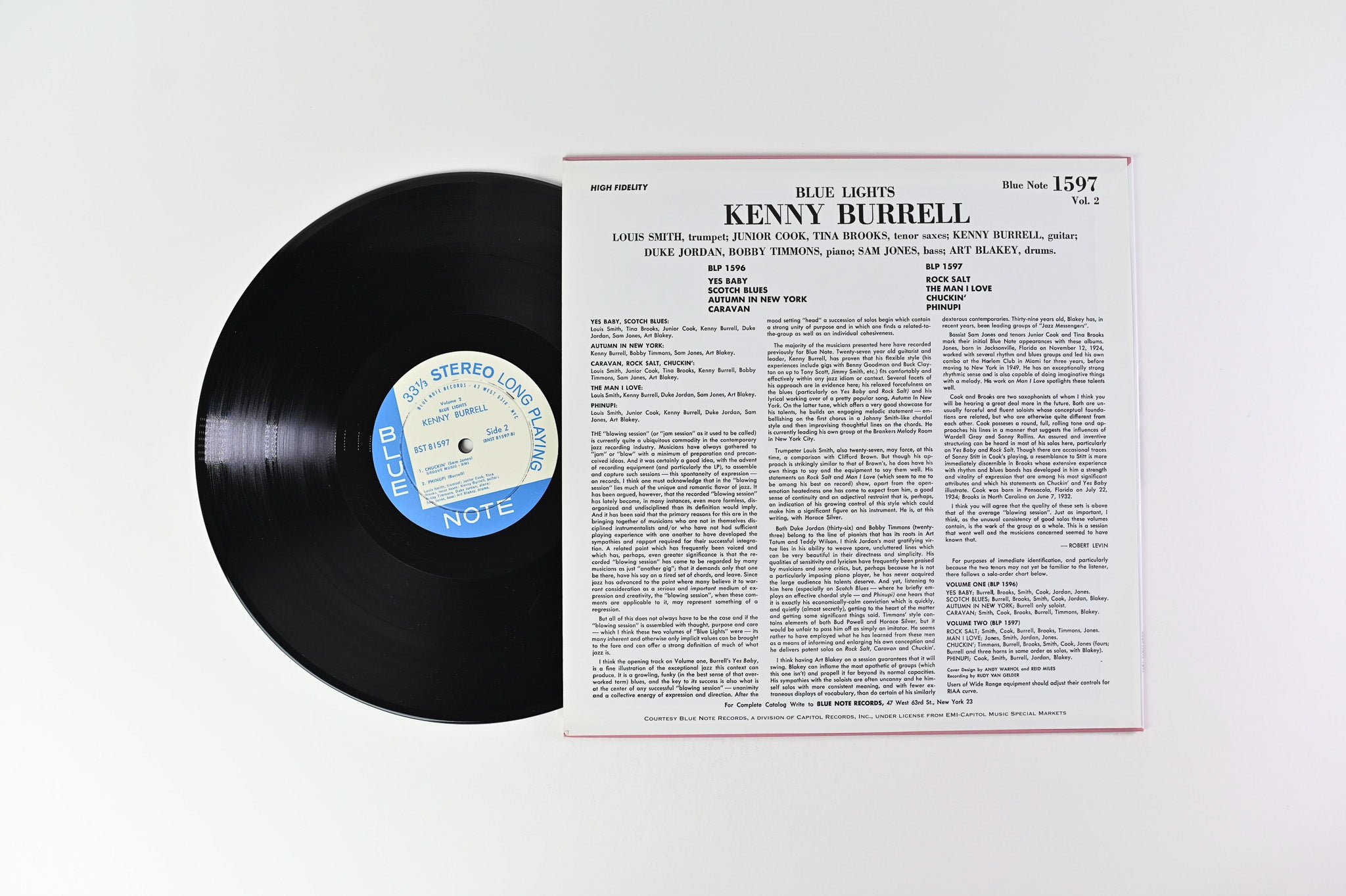 Kenny Burrell - Blue Lights, Volume 2 on Blue Note - Classic Records R