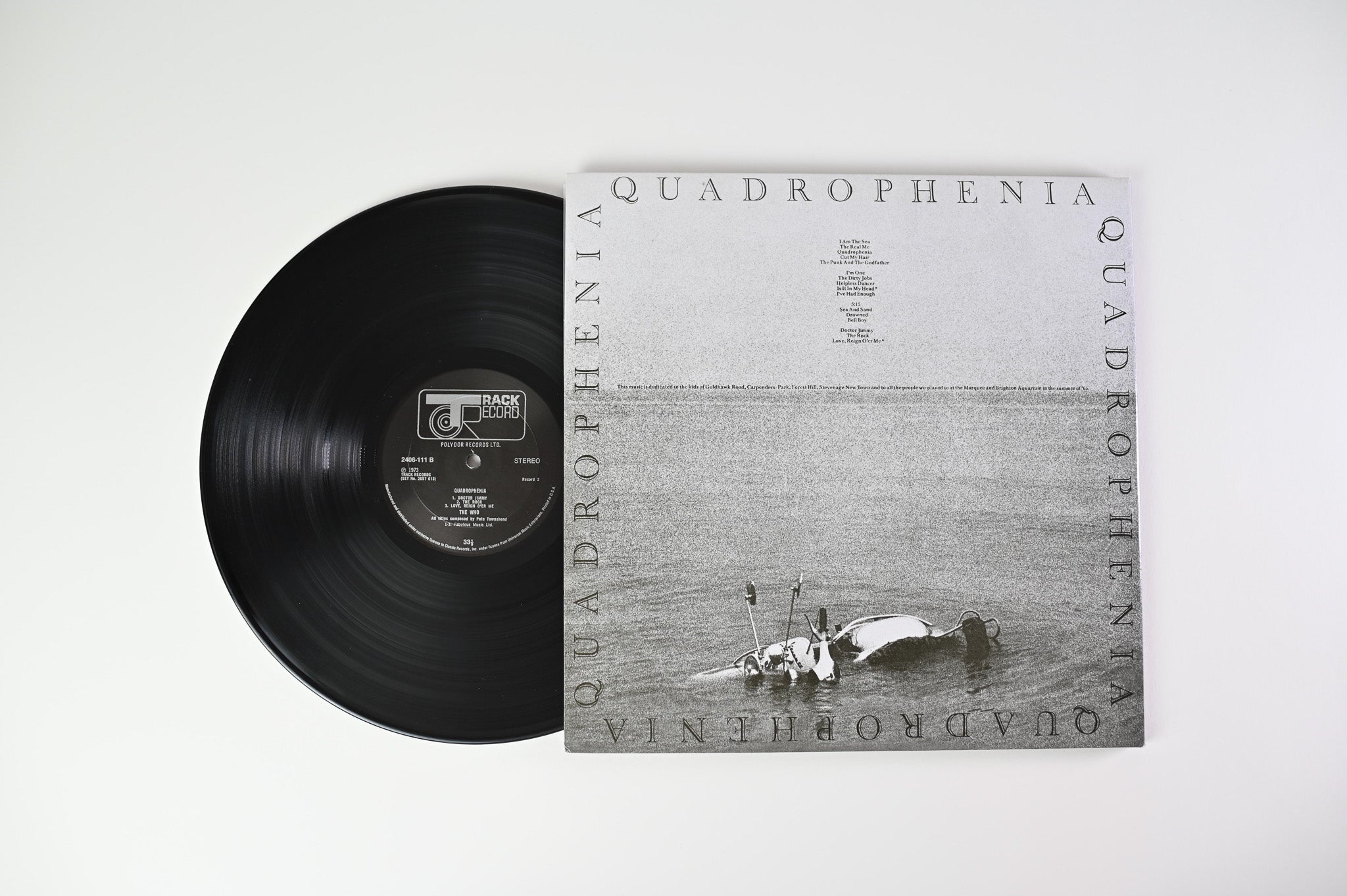 The Who - Quadrophenia on Classic Records/Track Records Reissue 200g Q