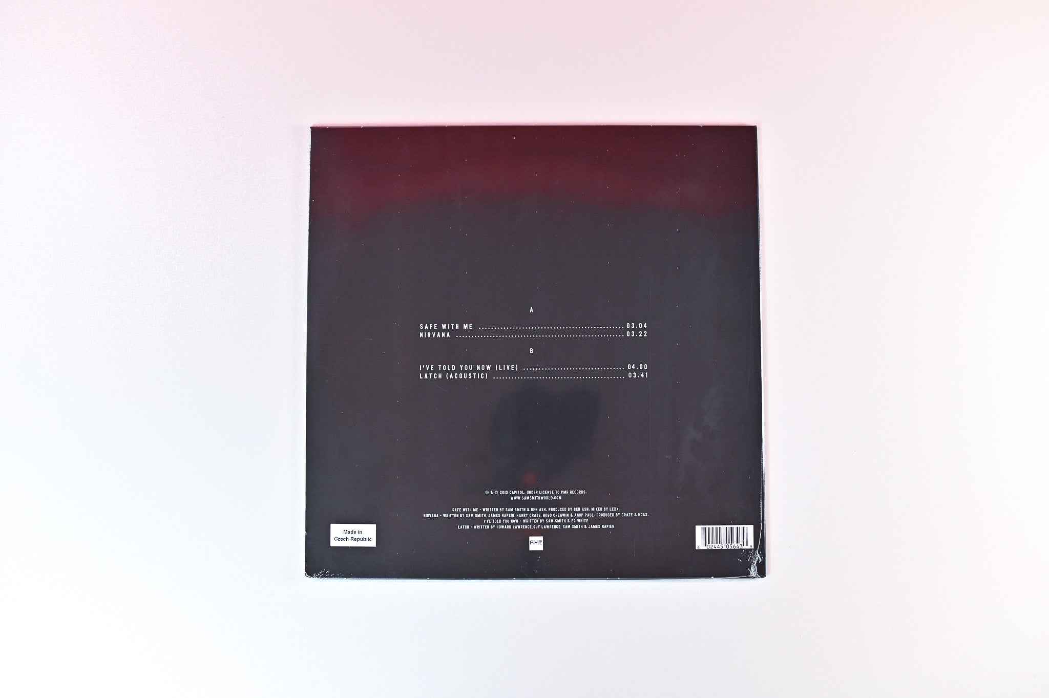 Sam Smith - Nirvana E.P. on PMR Records - Sealed Green Vinyl