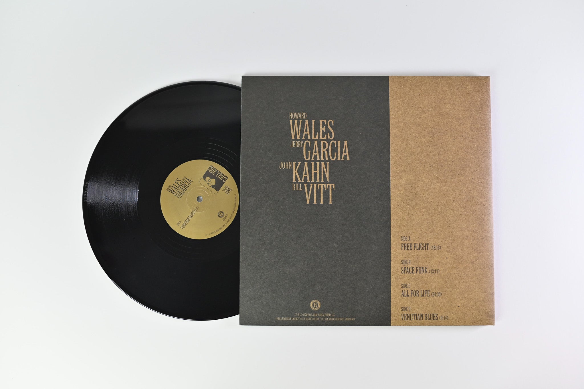 Howard Wales & Jerry Garcia - Howard Wales And Jerry Garcia Live: Side Trips Volume One on Round RSD BF 2017 Ltd Reissue