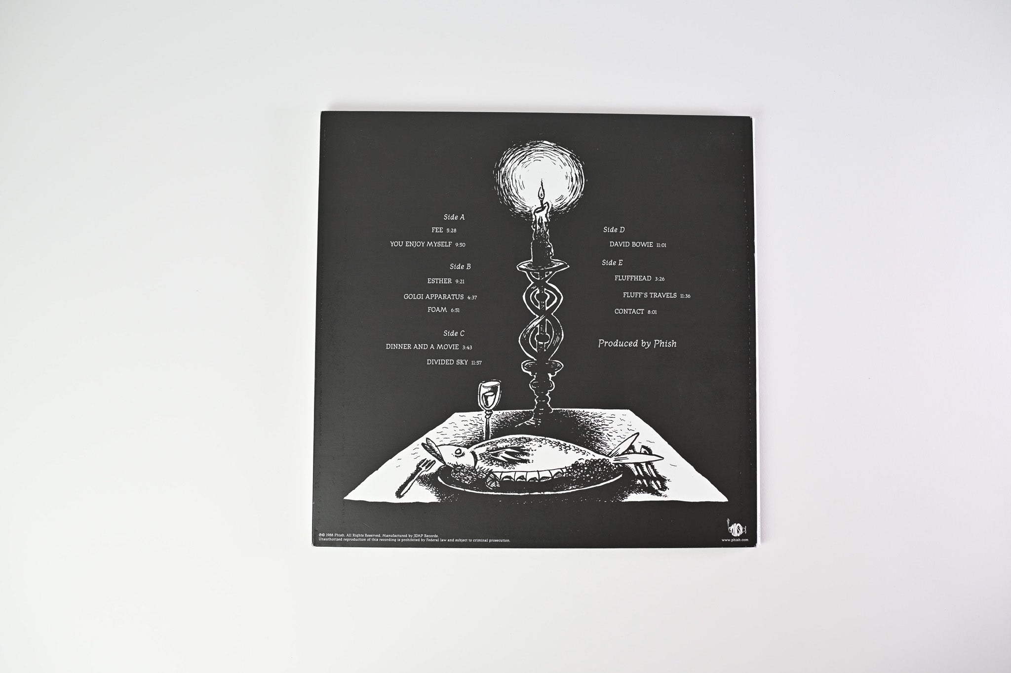 Phish - Junta on Jemp Records Reissue on Black & White Splatter Vinyl