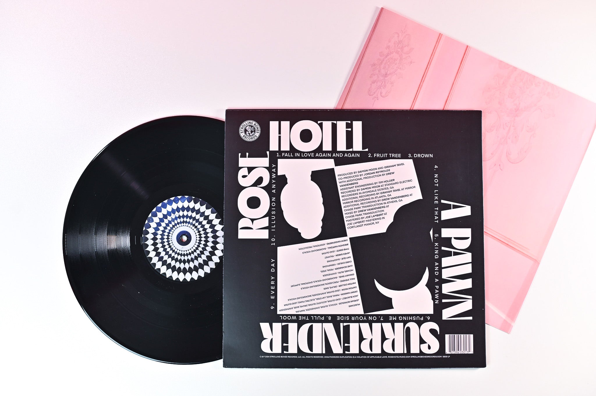 Rose Hotel - A Pawn Surrender on Strolling Bones Records