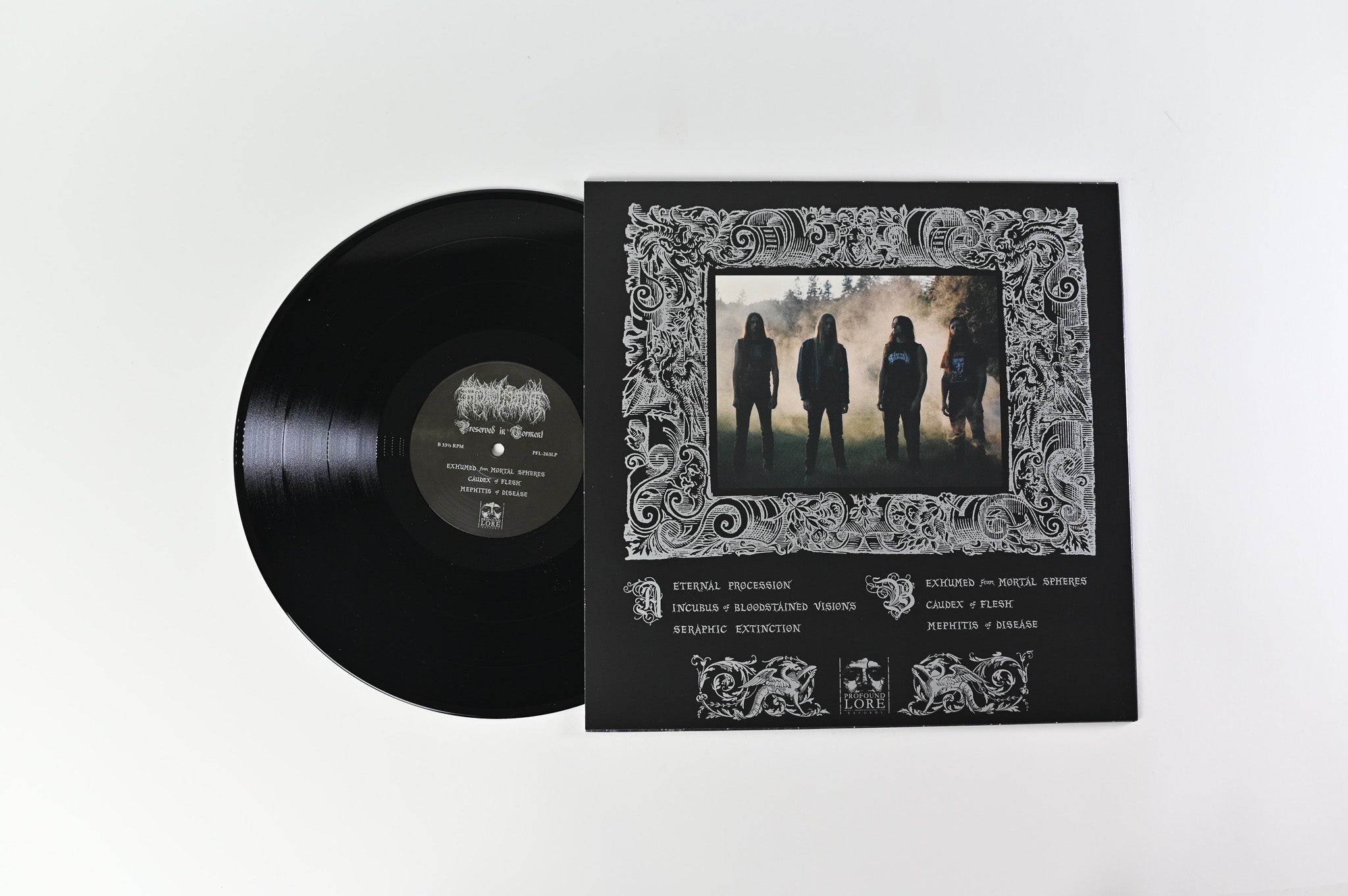 Mortiferum - Preserved In Torment on Profound Lore Records