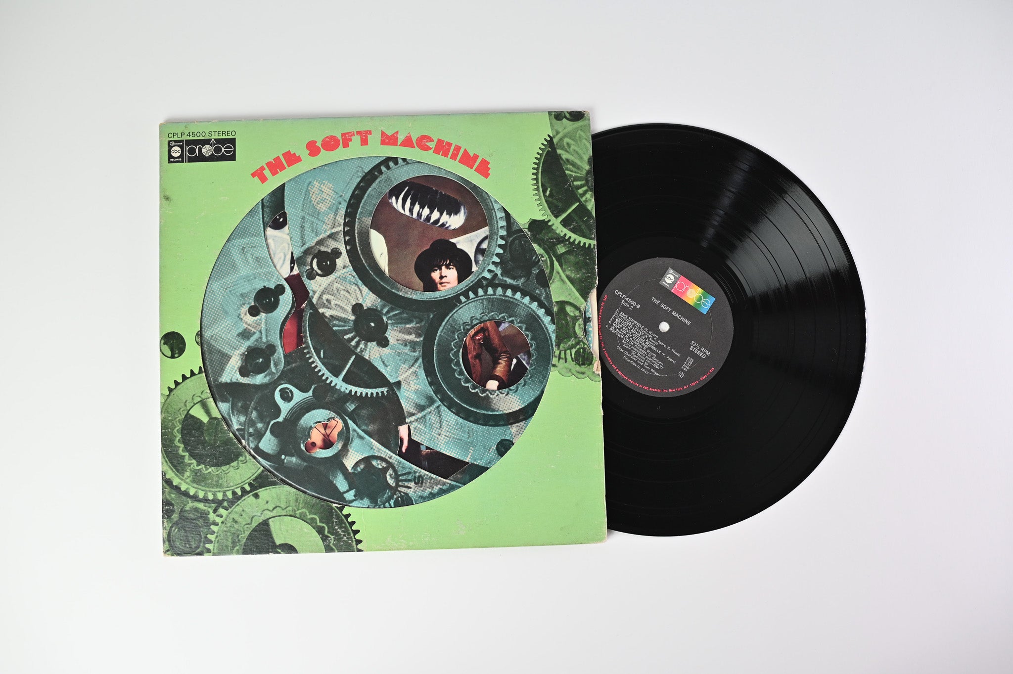Soft Machine - The Soft Machine on Probe/ABC Records Uncensored Die-Cut Gatefold