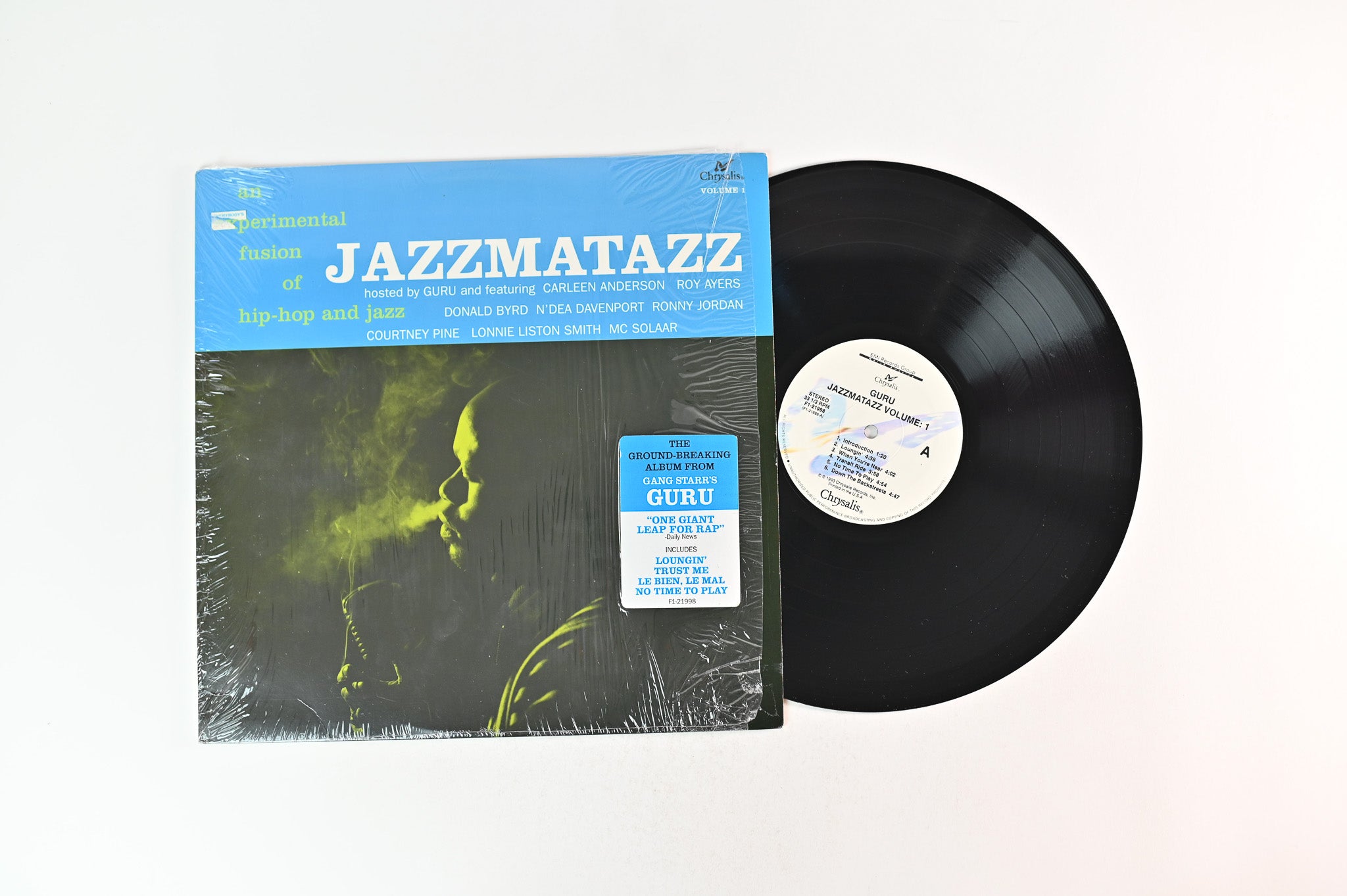 Guru - Jazzmatazz (Volume 1) on Chrysalis