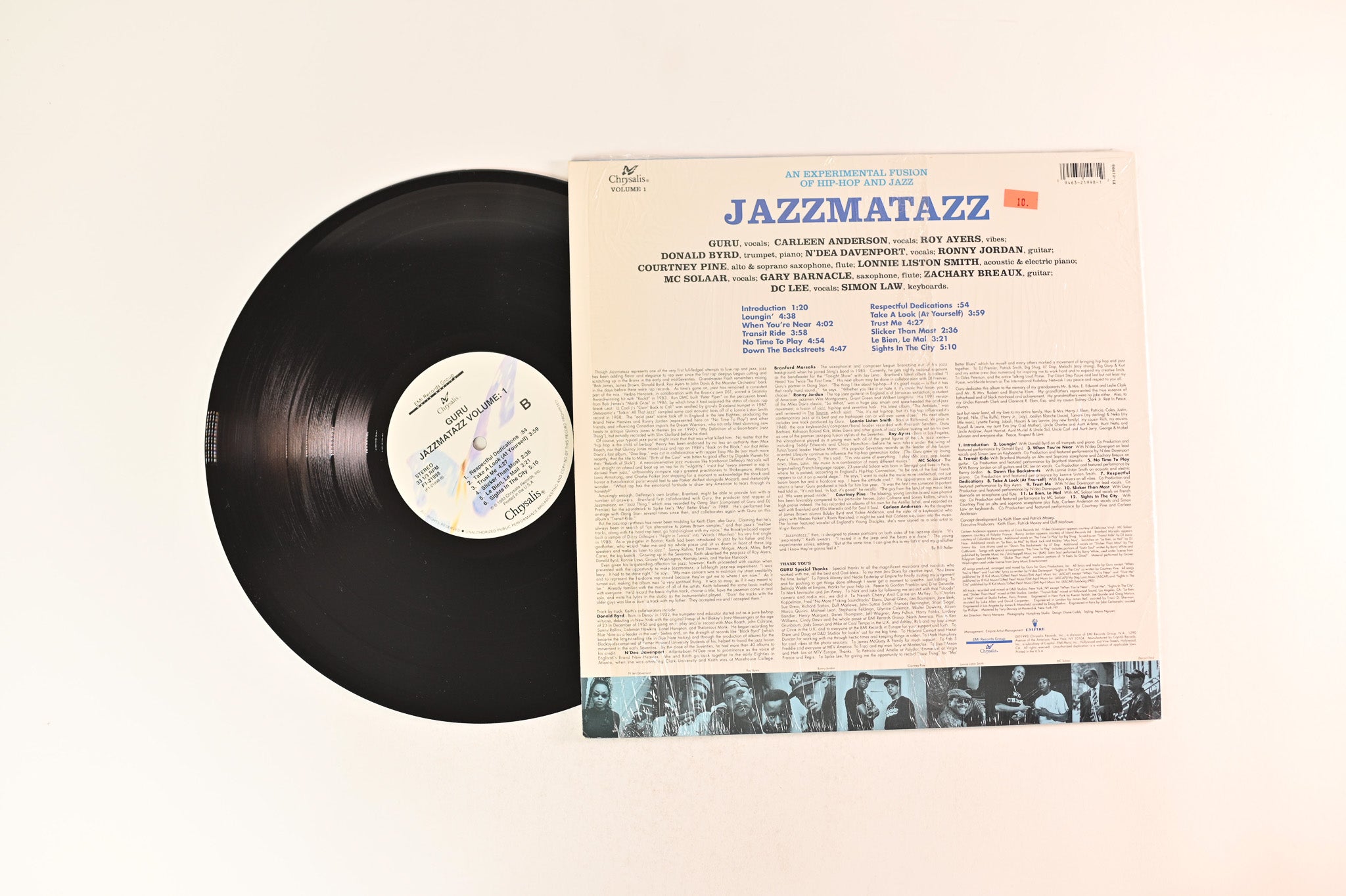 Guru - Jazzmatazz (Volume 1) on Chrysalis