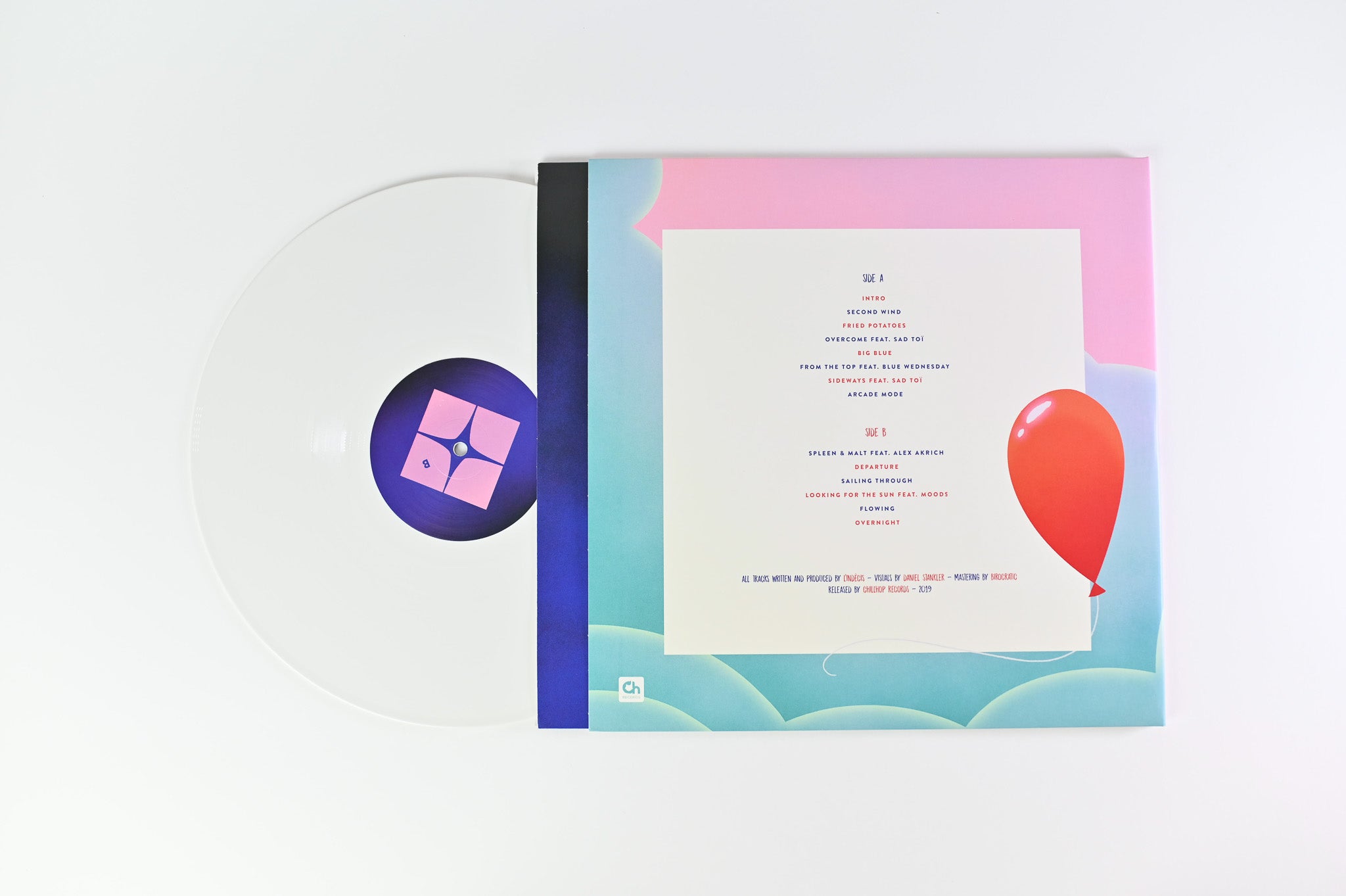 L'indécis - Second Wind on Chillhop White Vinyl