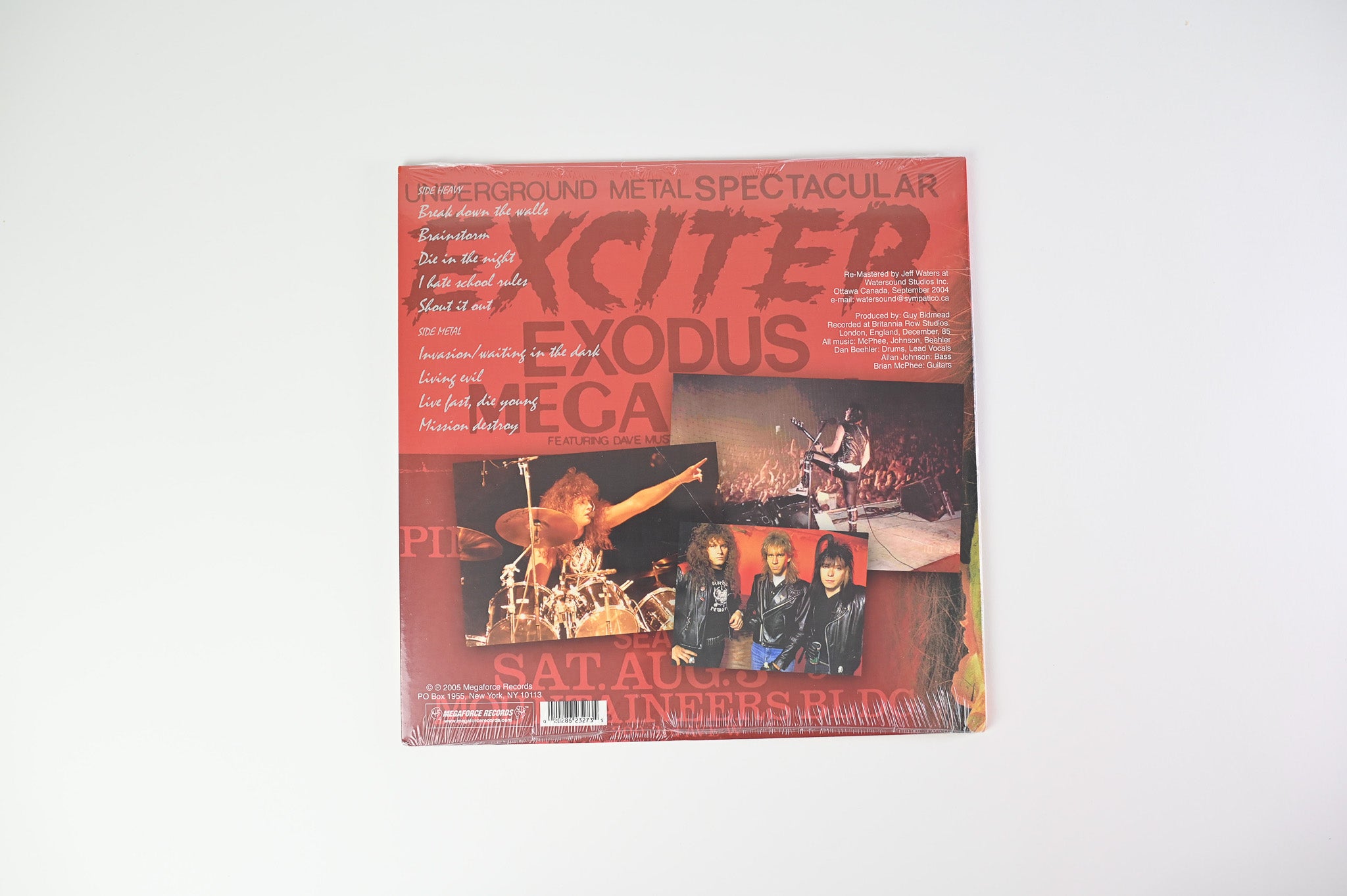 Exciter - Unveiling The Wicked on Megaforce Records SEALED