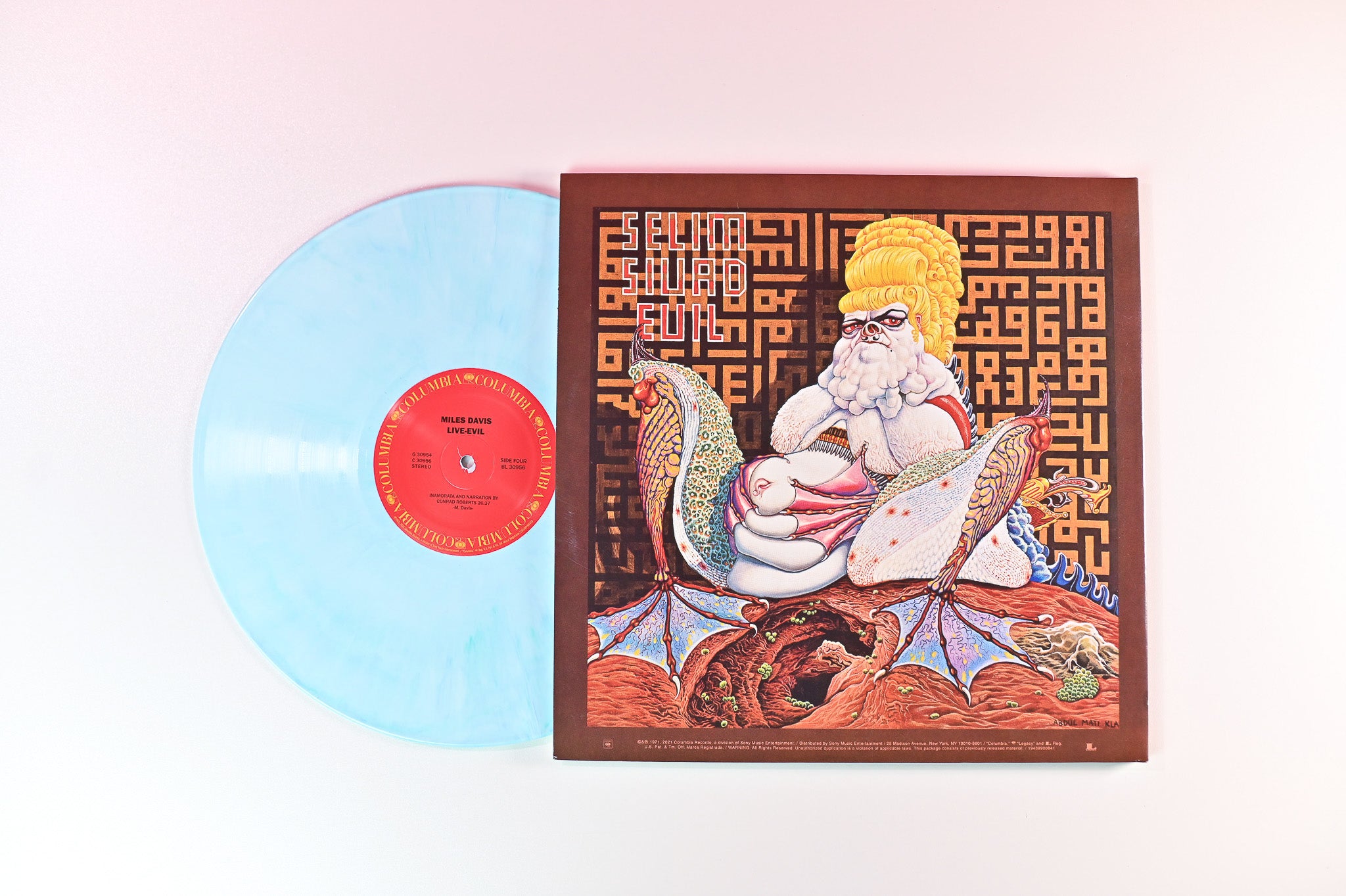 Miles Davis - Live-Evil on Legacy - Opaque Teal Vinyl