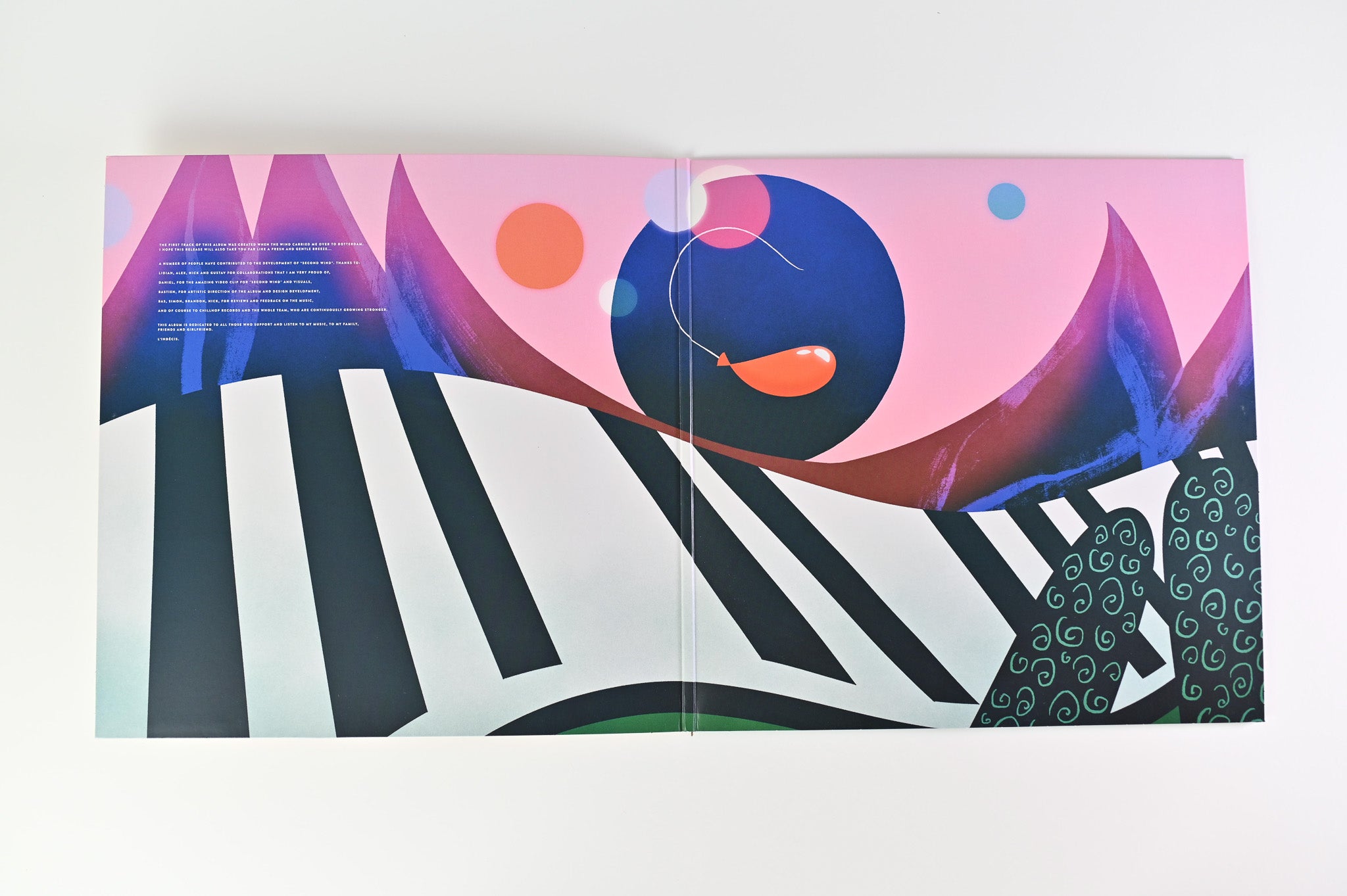 L'indécis - Second Wind on Chillhop White Vinyl