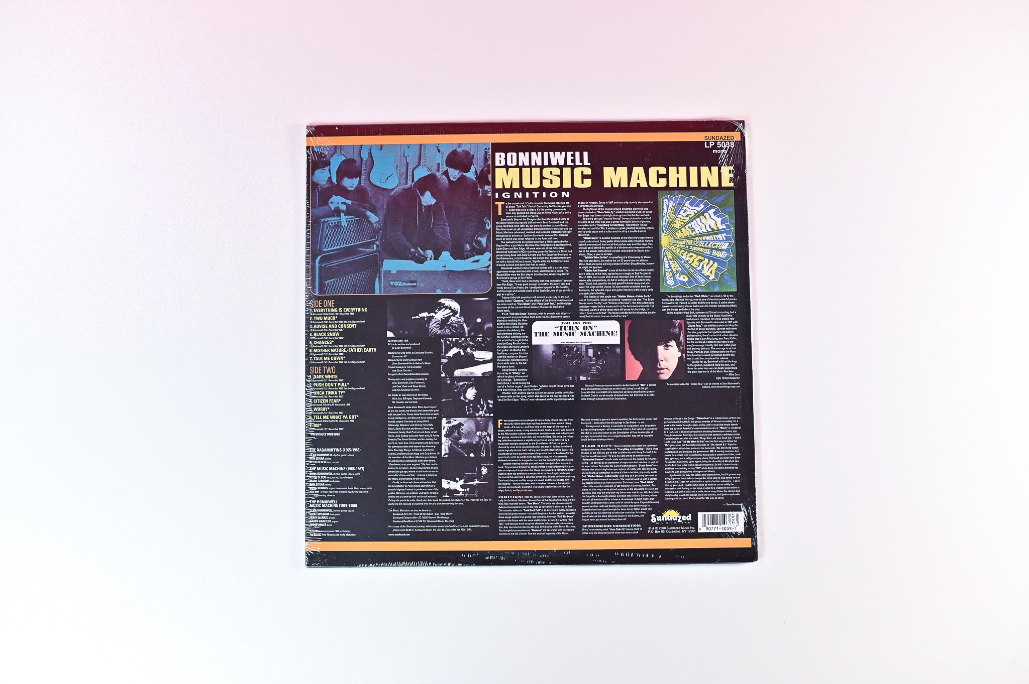 The Music Machine (Bonniwell Music Machine) - Ignition on Sundazed Music - Sealed