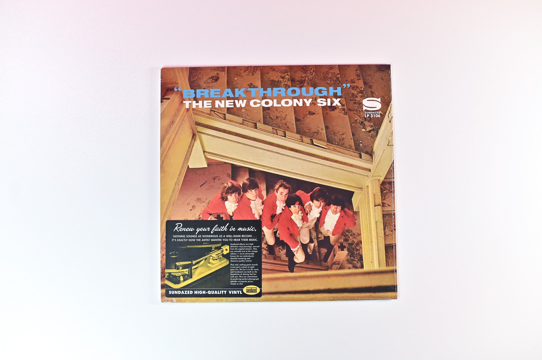 The New Colony Six - Breakthrough on Sundazed Music - Sealed