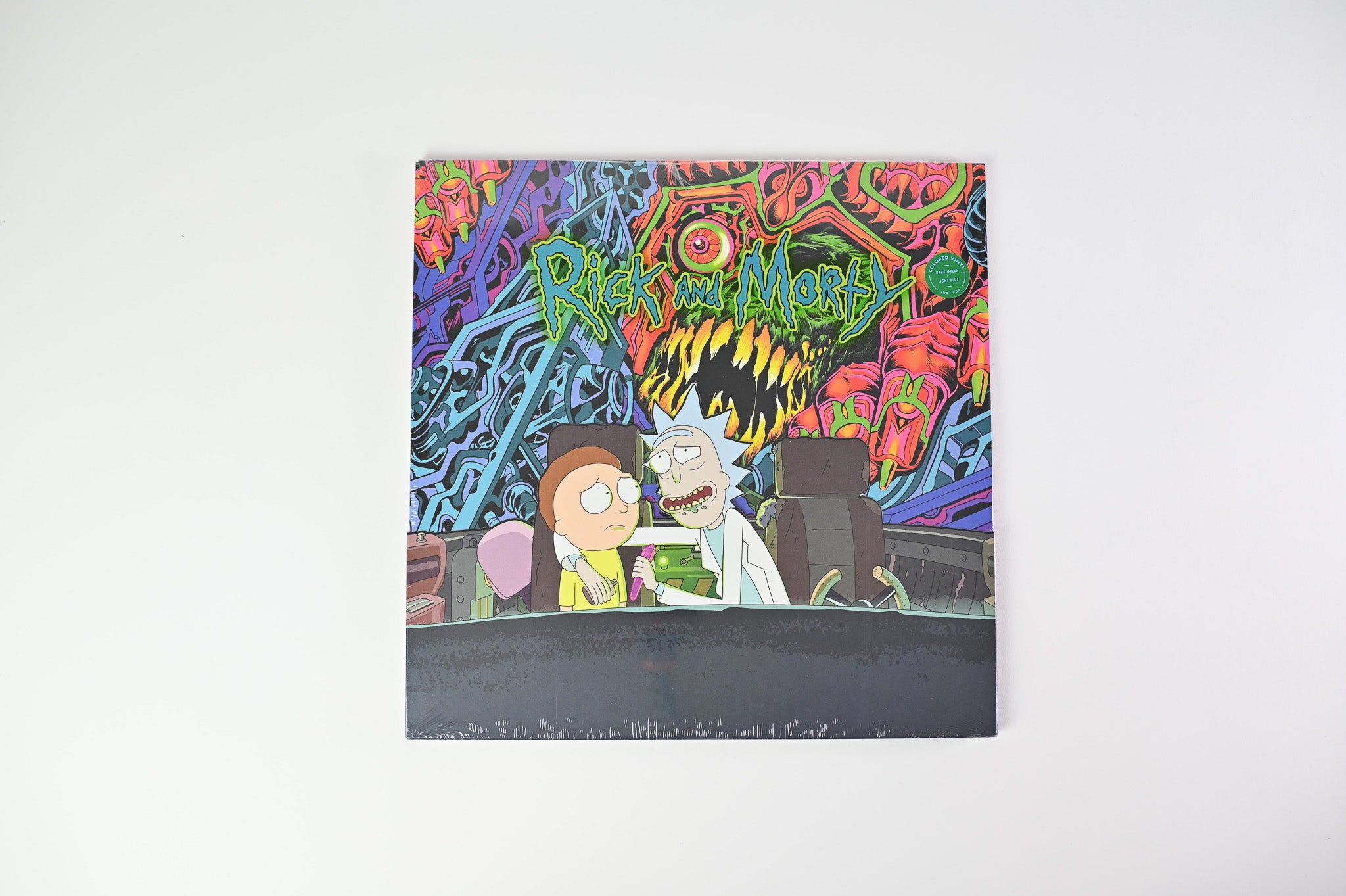 Various - The Rick And Morty Soundtrack on Sub Pop SEALED Dark Green & Light Blue Vinyl