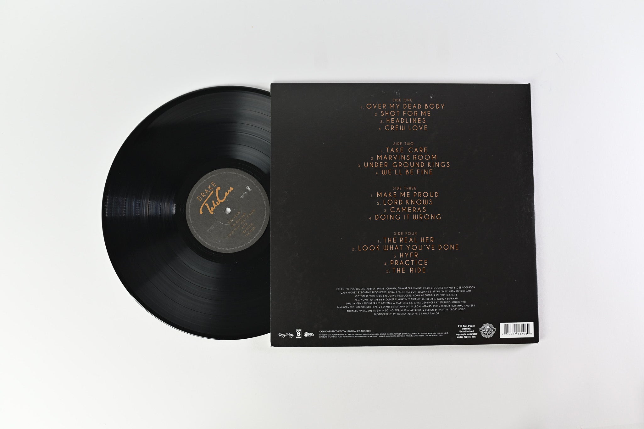 Drake - Take Care Reissue on Cash Money/Universal Republic Records
