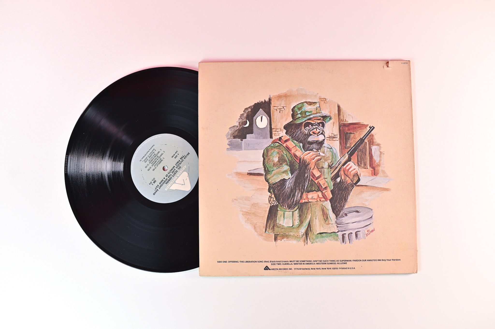 Gil Scott-Heron & Brian Jackson - The First Minute Of A New Day on Arista